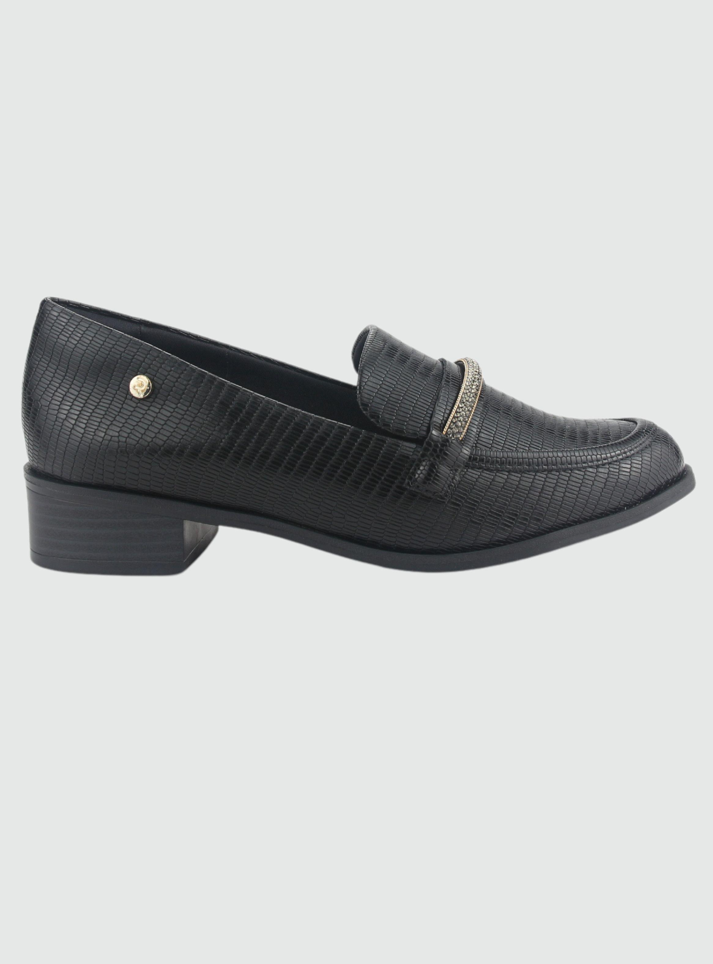 Zapato Chalada Mujer 2416102 Negro Casual-0