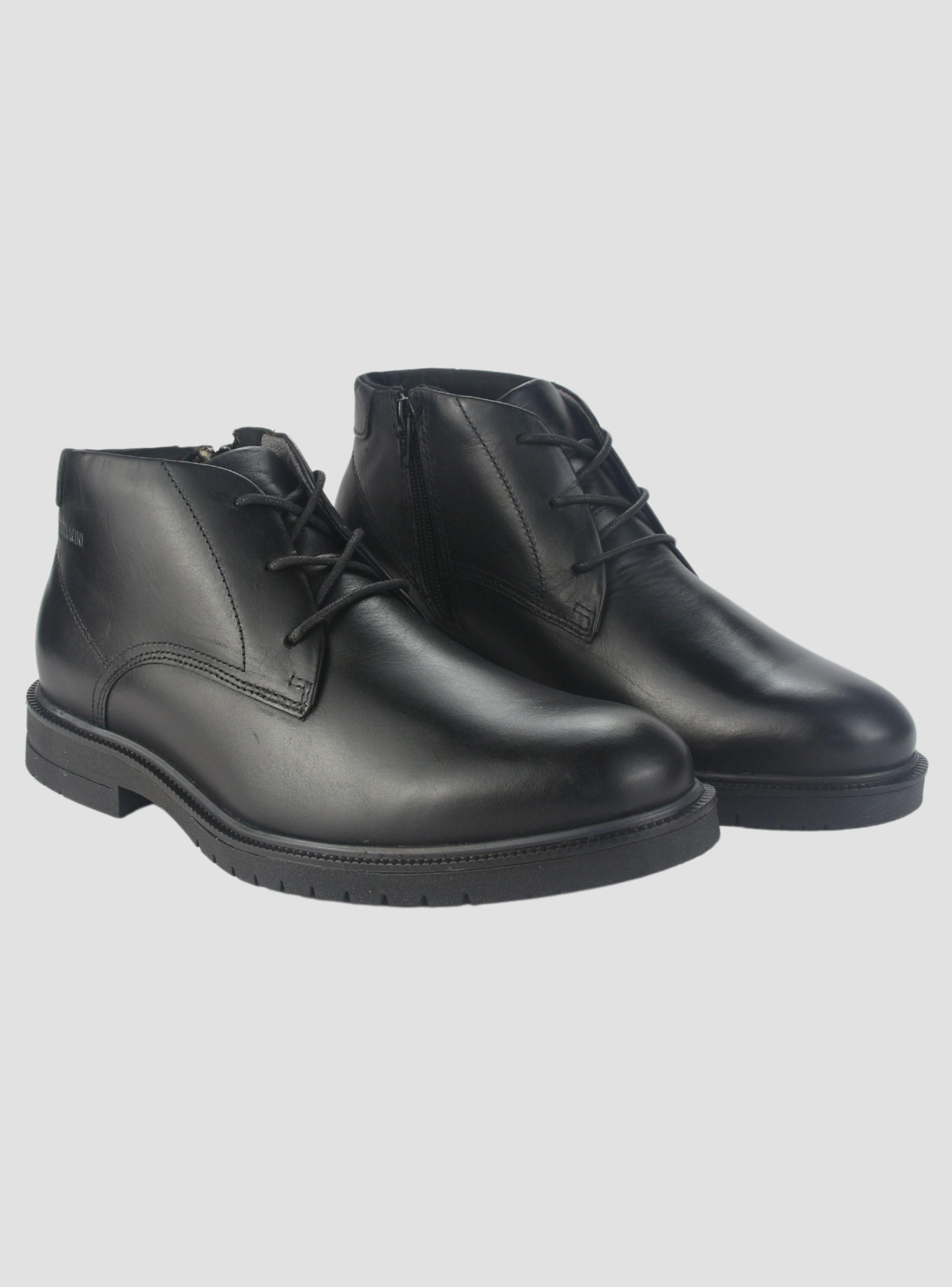 Botin Ferracini Hombre 5437 Firenze Negro Casual-4