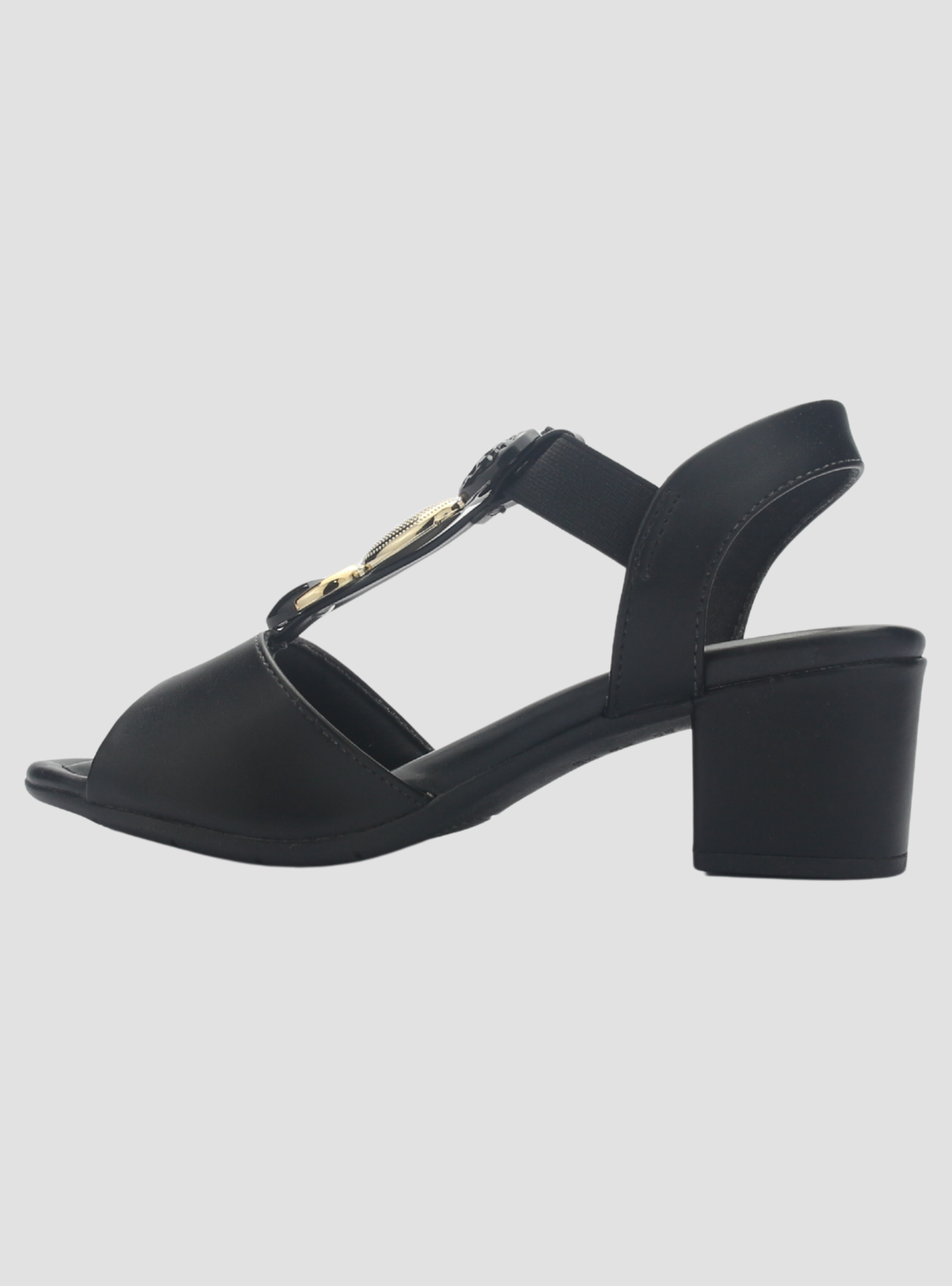 Sandalia Mujer Negro Comfortflex 2557403 Casual-1