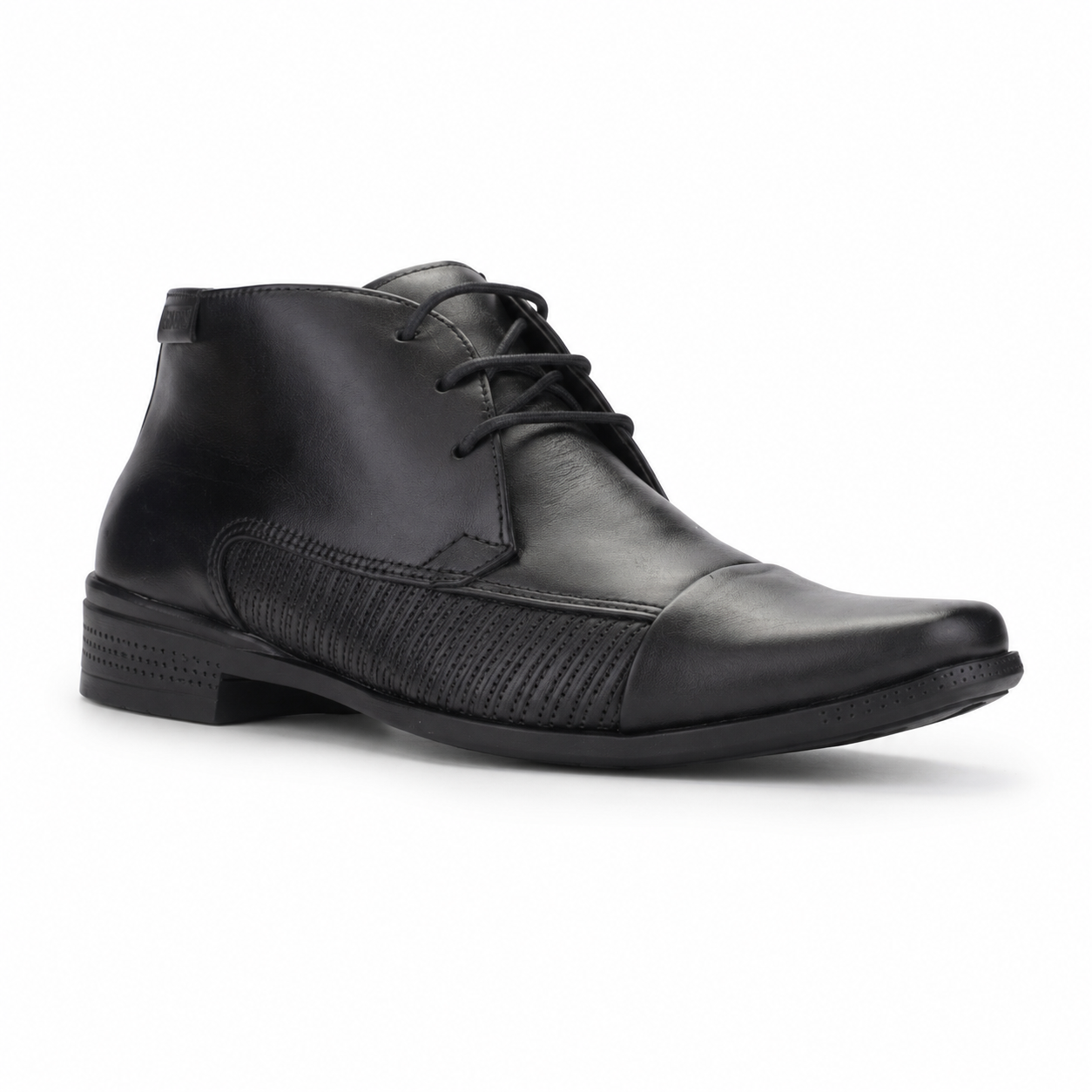 Botin Ferracini Hombre 4363 Frankfurt Negro Casual-2