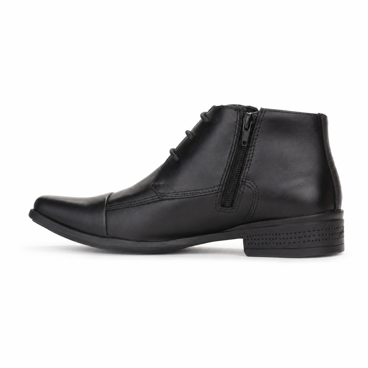 Botin Ferracini Hombre 4363 Frankfurt Negro Casual-3