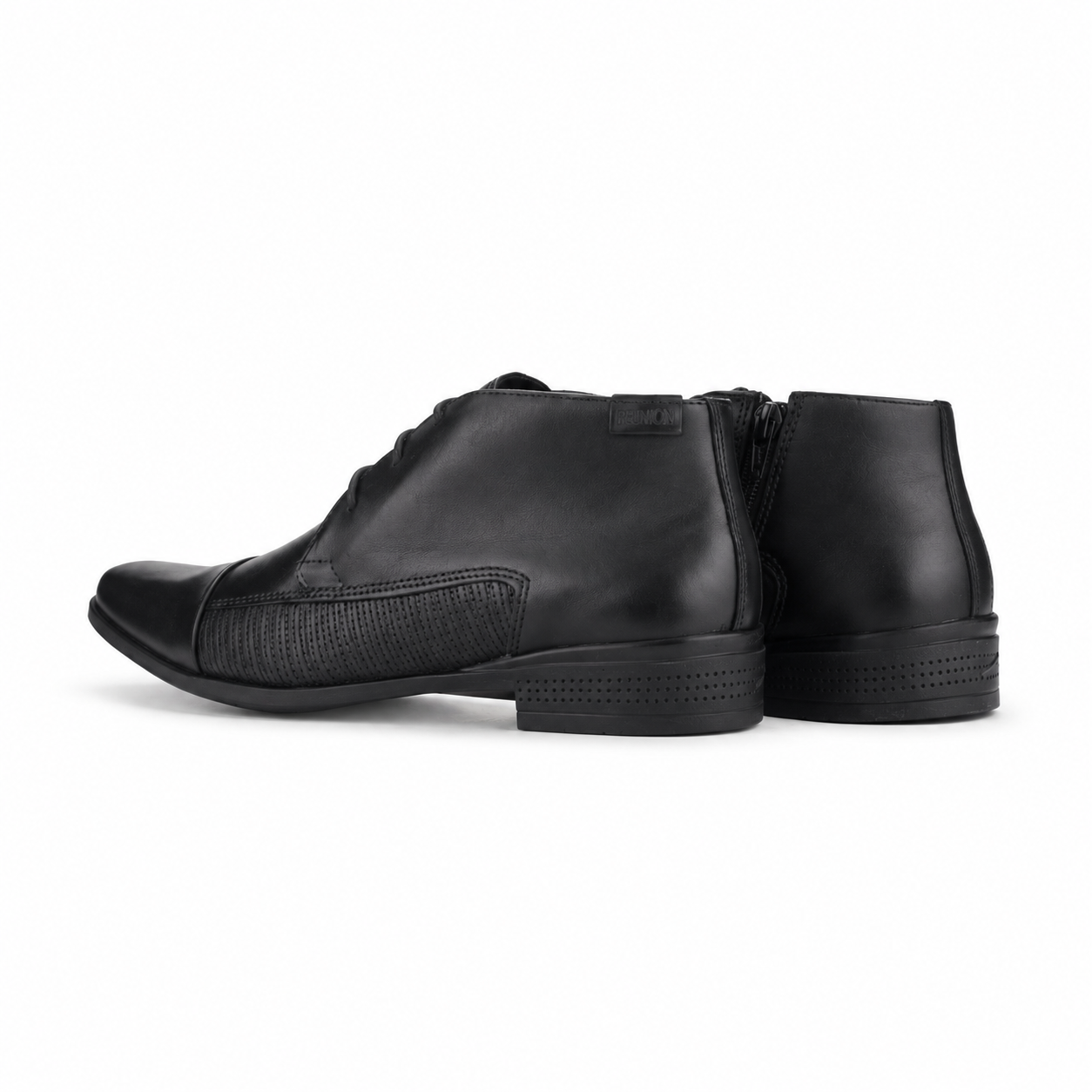Botin Ferracini Hombre 4363 Frankfurt Negro Casual-5