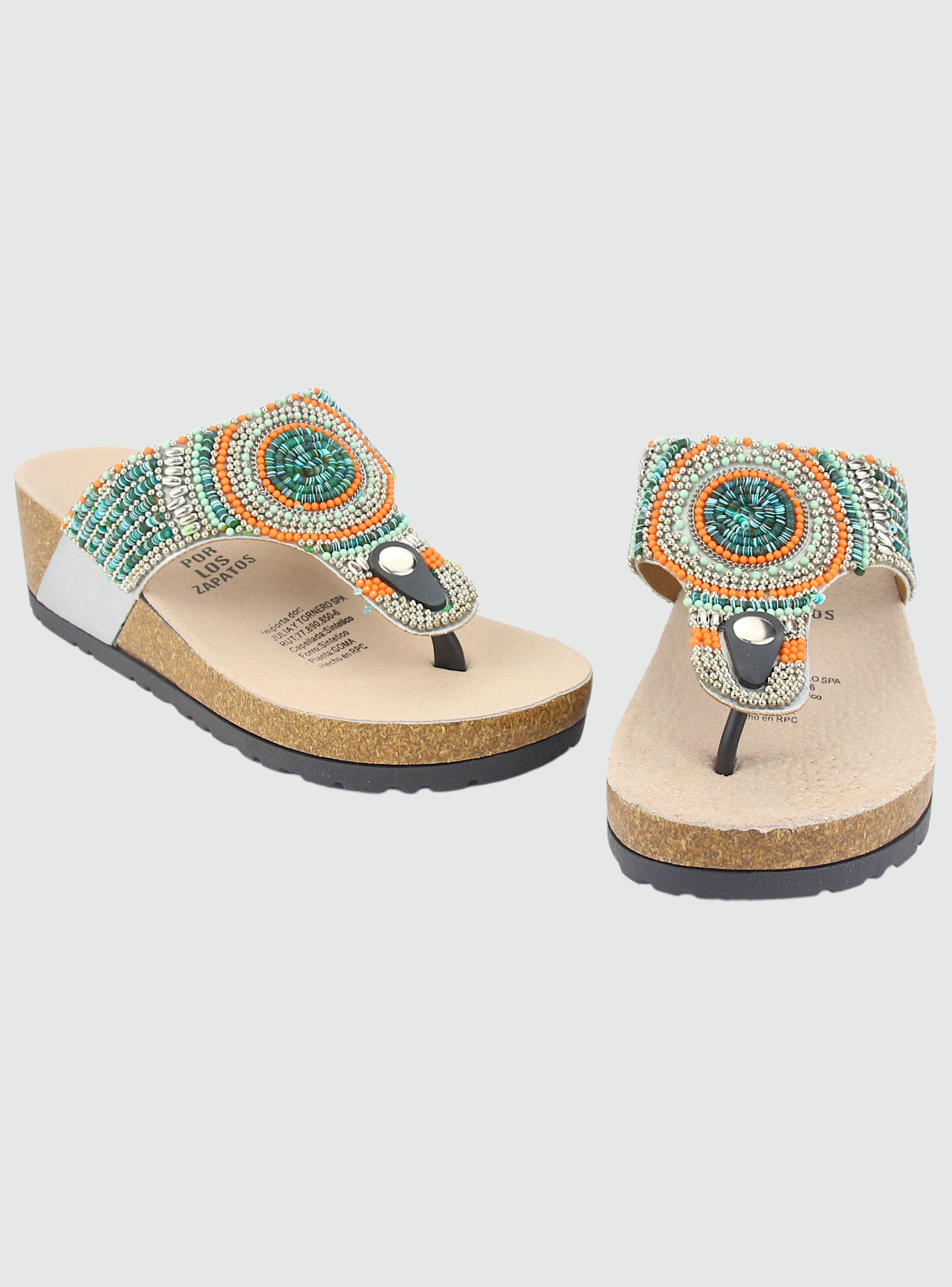 Sandalia Chalada Mujer Doit-10 Plateado Casual-3