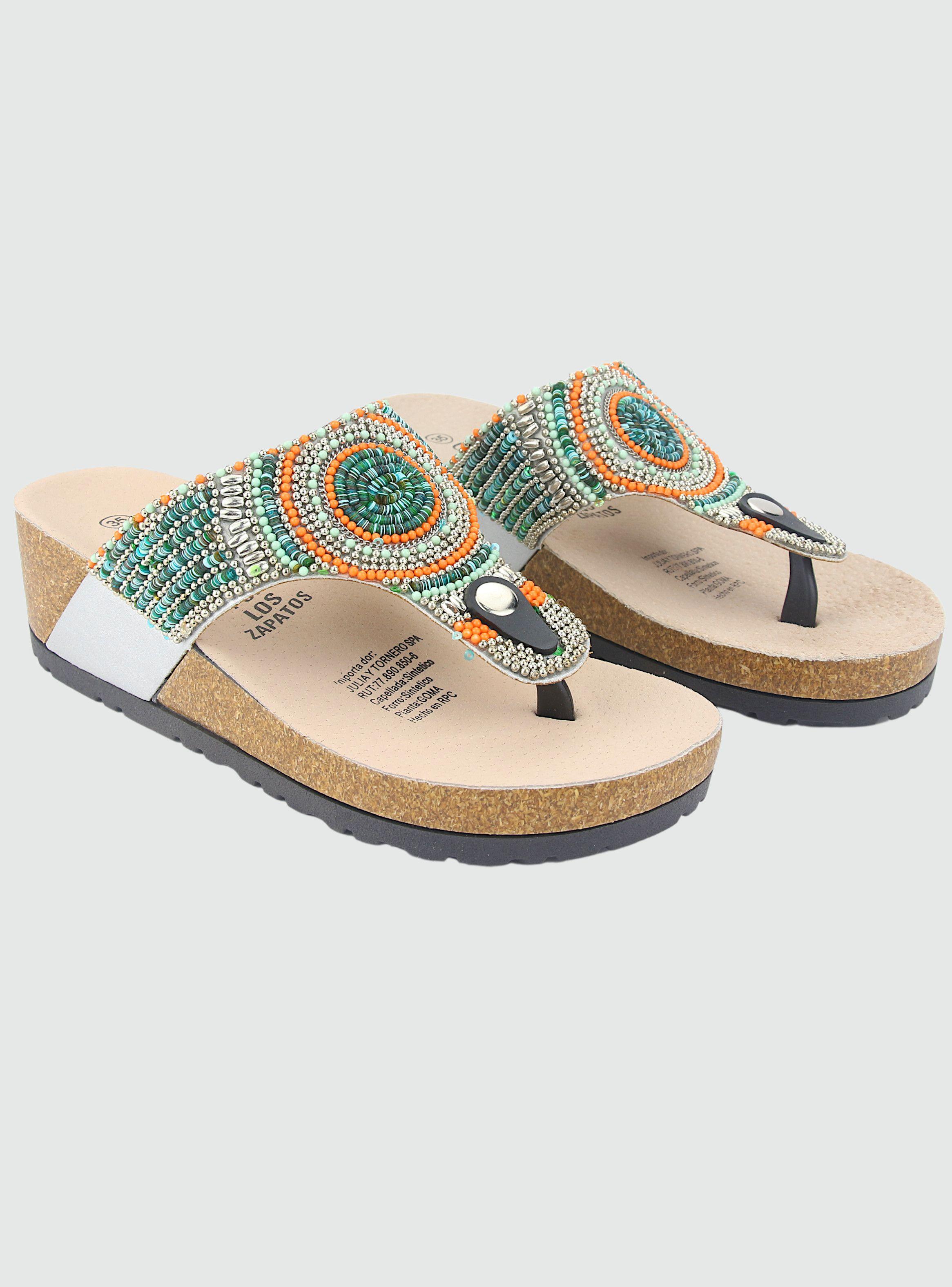 Sandalia Chalada Mujer Doit-10 Plateado Casual-4