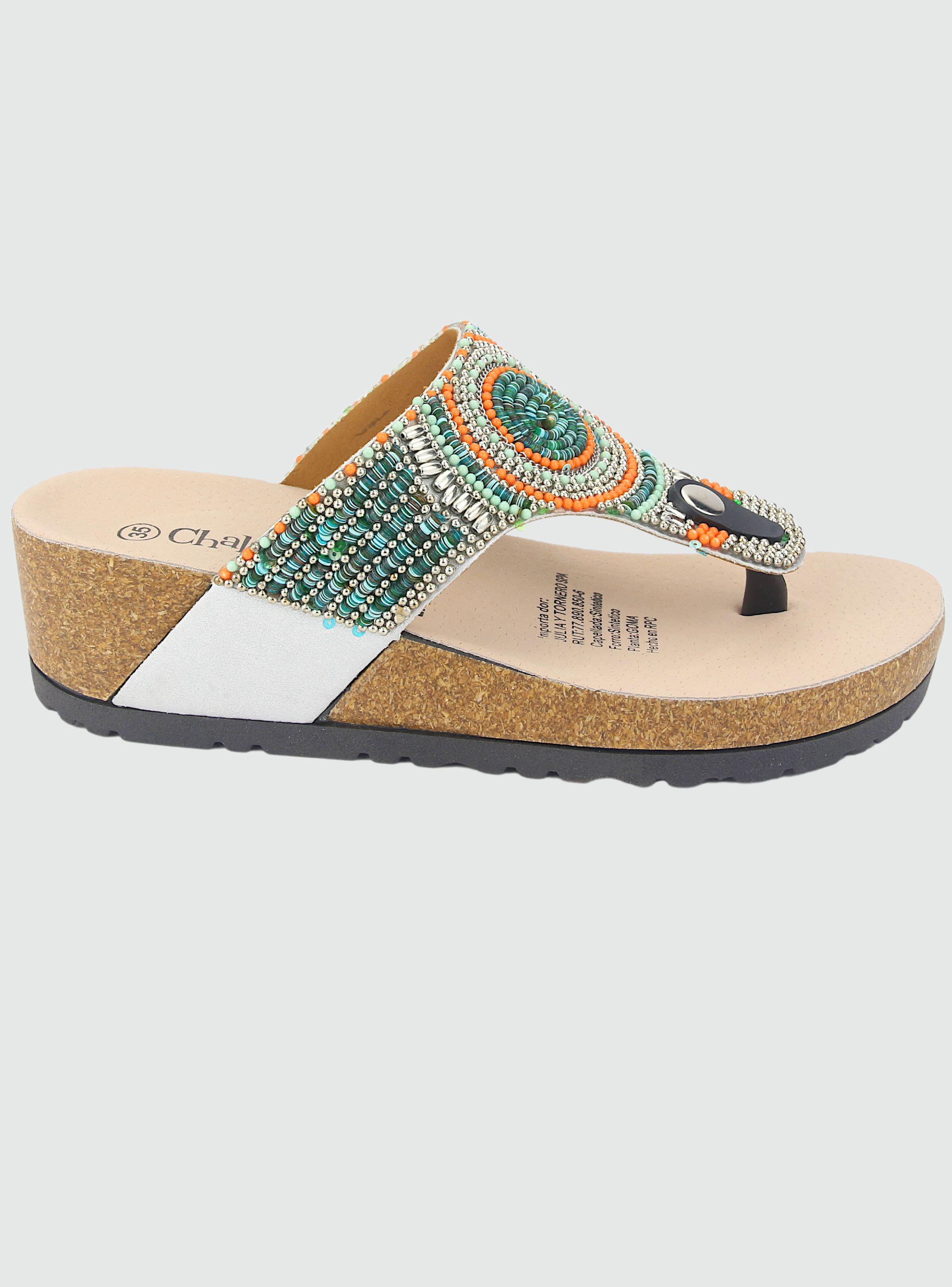 Sandalia Chalada Mujer Doit-10 Plateado Casual-0