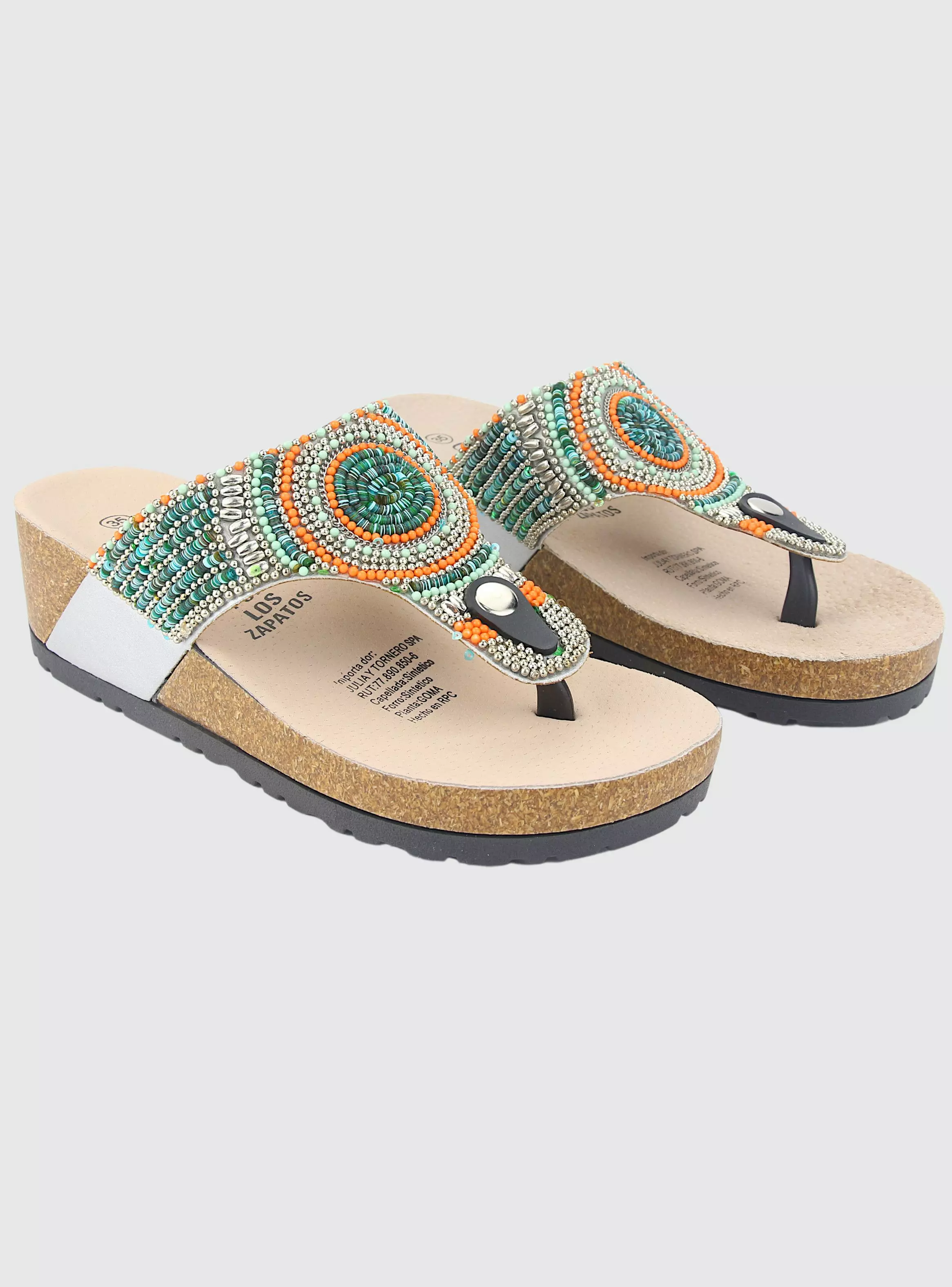 Sandalia Chalada Mujer Doit-10 Plateado Casual-4