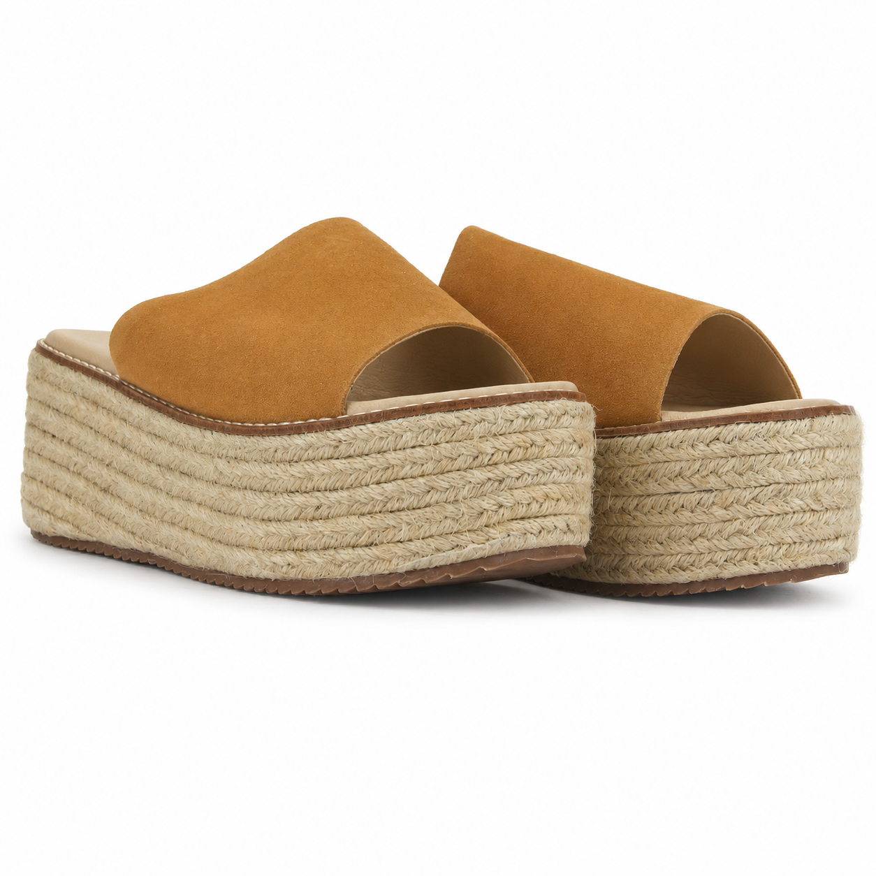 Sandalia Camel Mujer Casual Chalada Masie-5