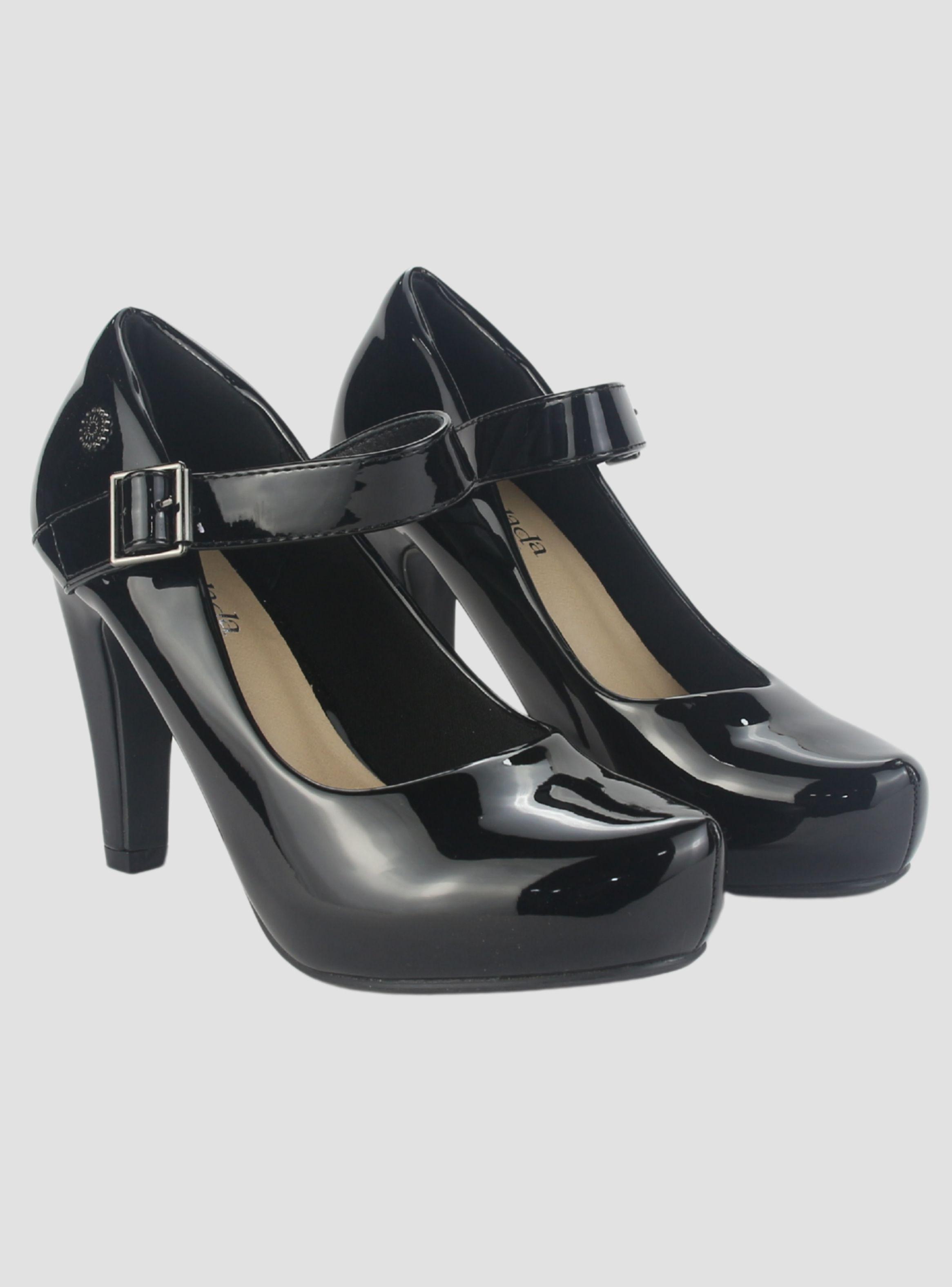 Zapato Chalada Mujer Fashion-71 Negro Fiesta-4