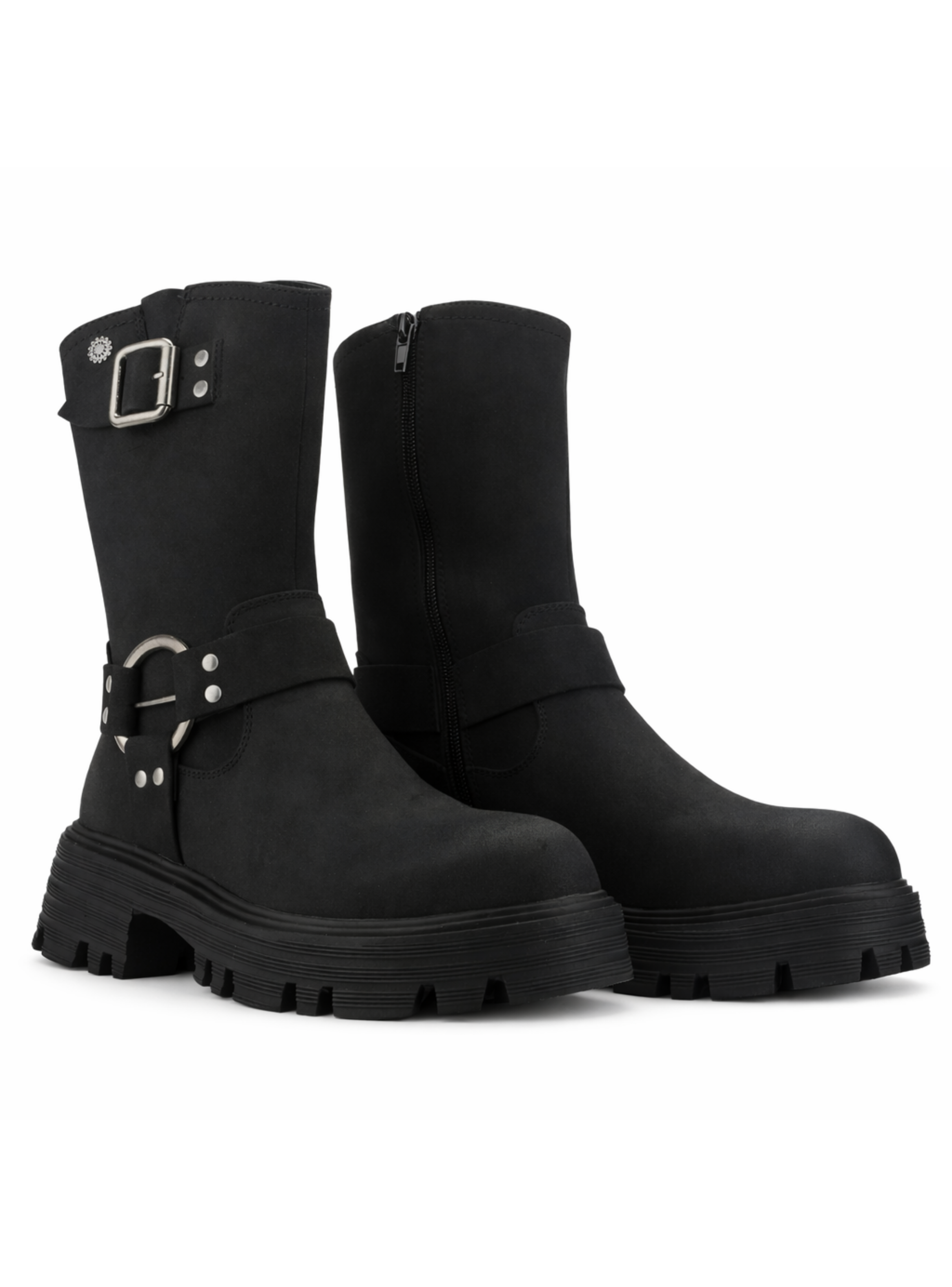 Bota Negro Mujer Casual Chalada Messa-2