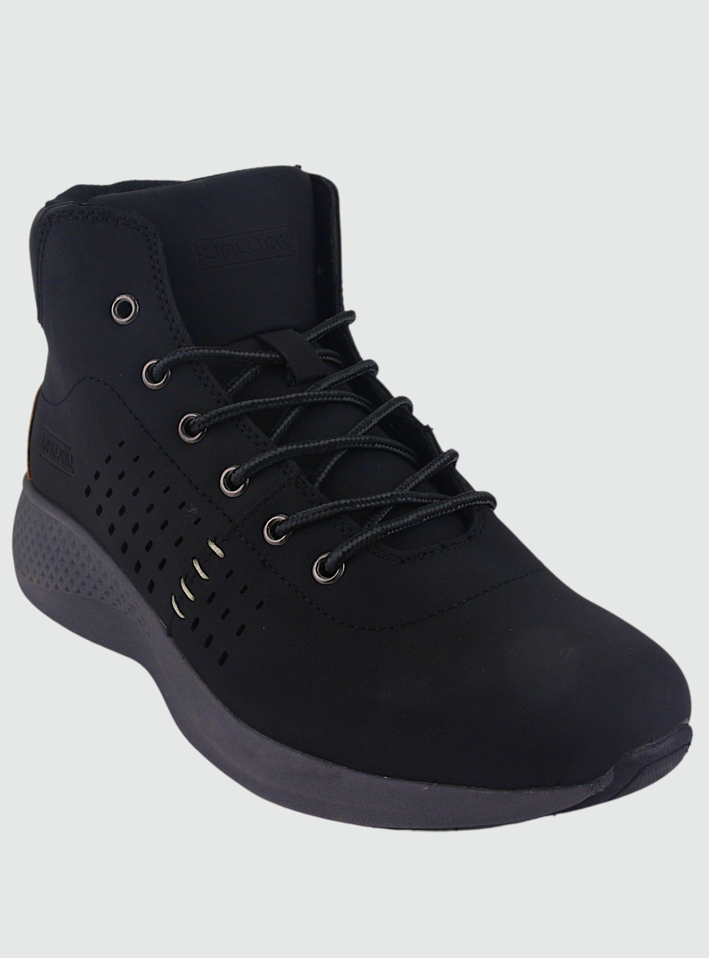 Botin Funway Mujer Iguana-1 Negro Casual-2