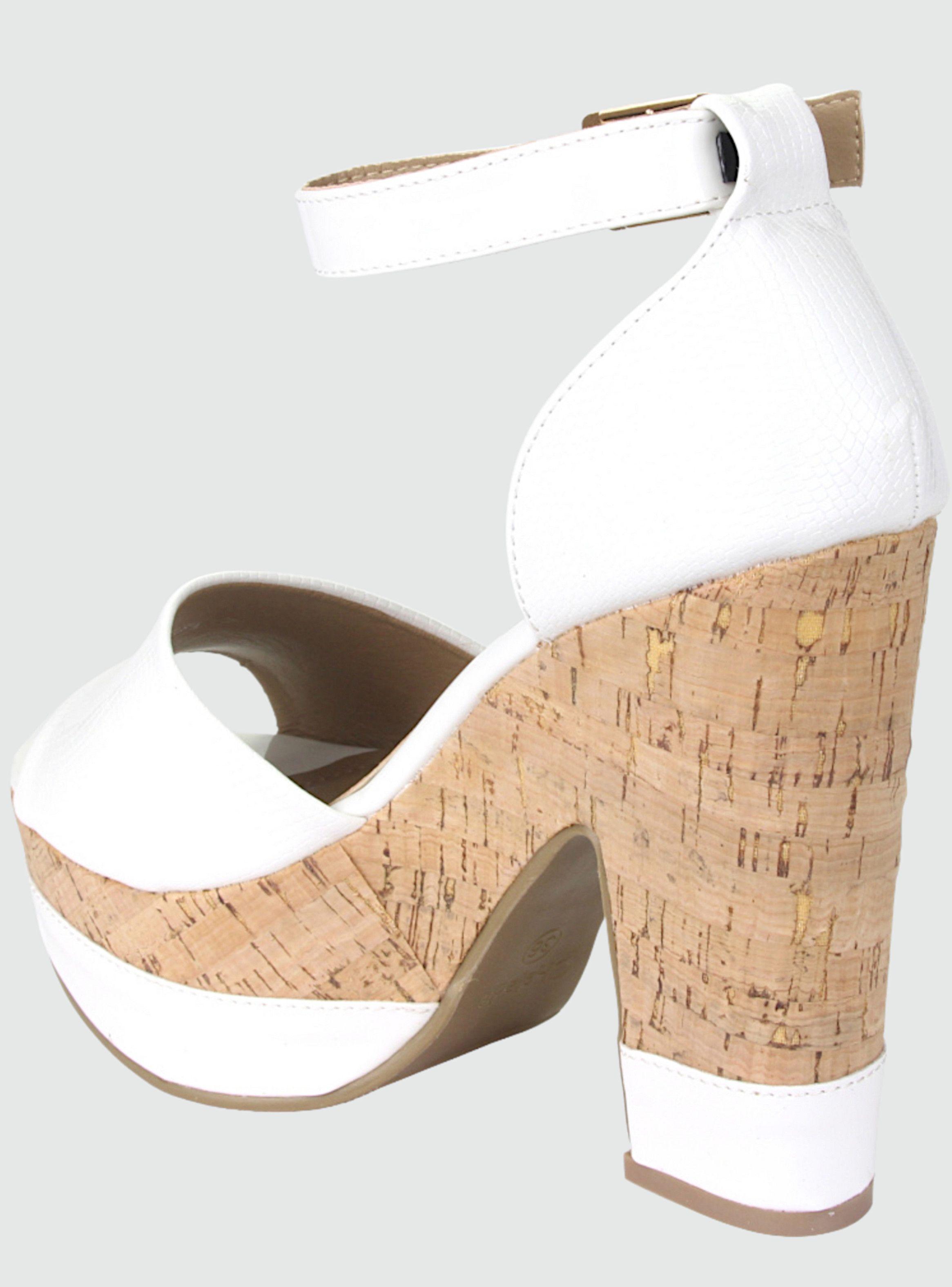 Sandalia Chalada Mujer Fatto-2 Blanco Moda-1