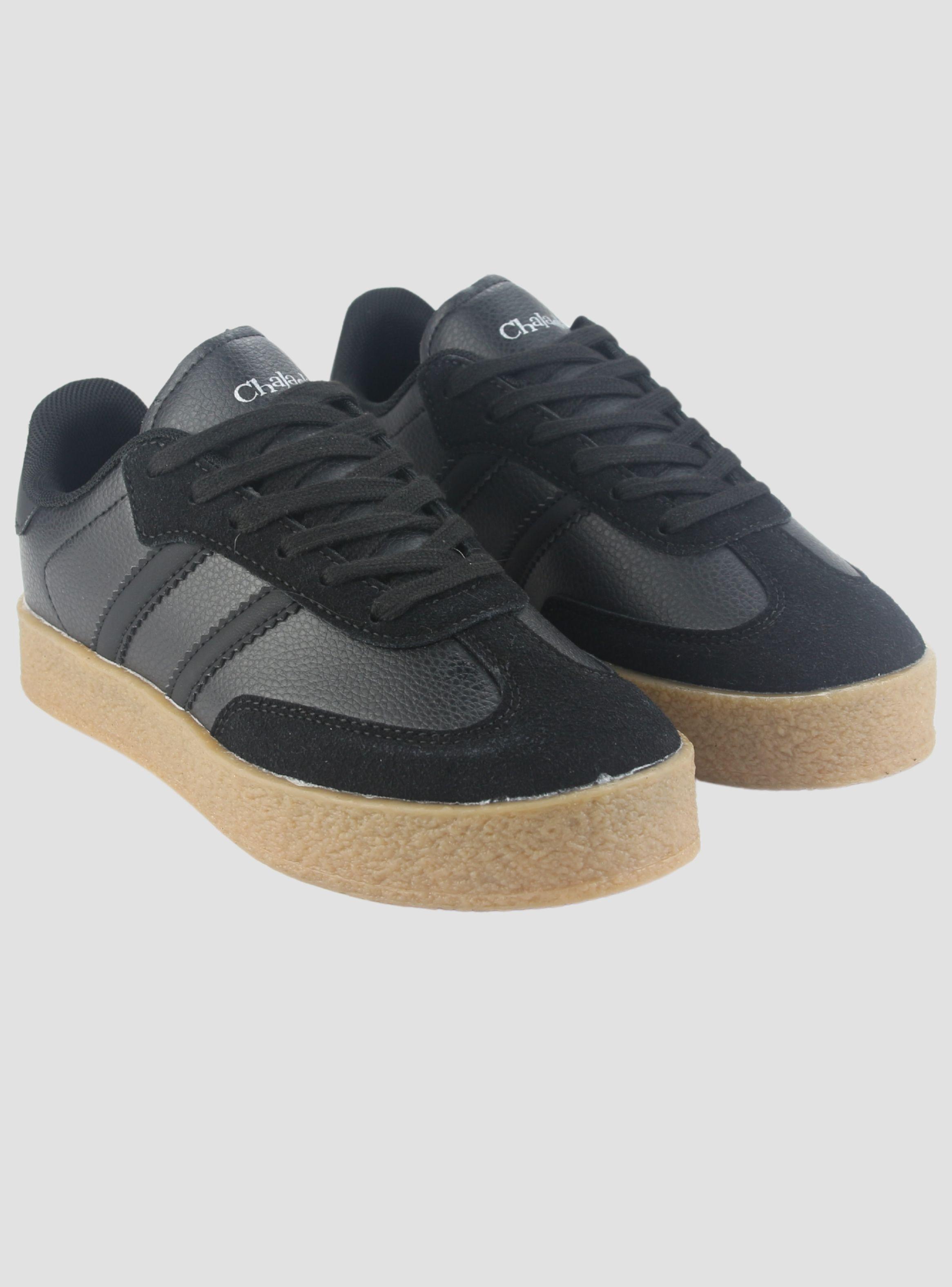 Zapatilla Chalada Mujer Caju-1 Negro Urbano-4