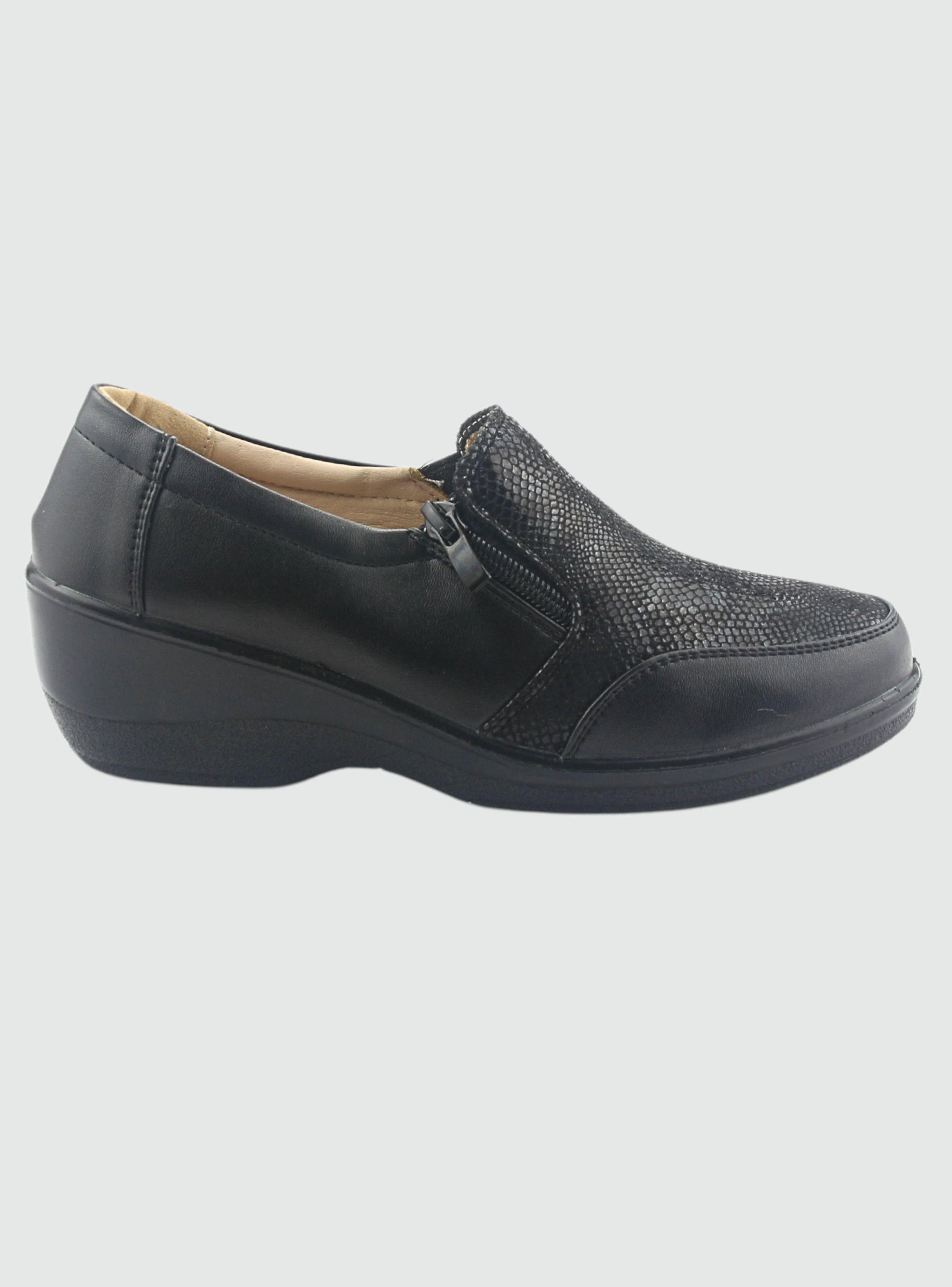 Zapato Chalada Mujer Zlat-2 Negro Casual-0