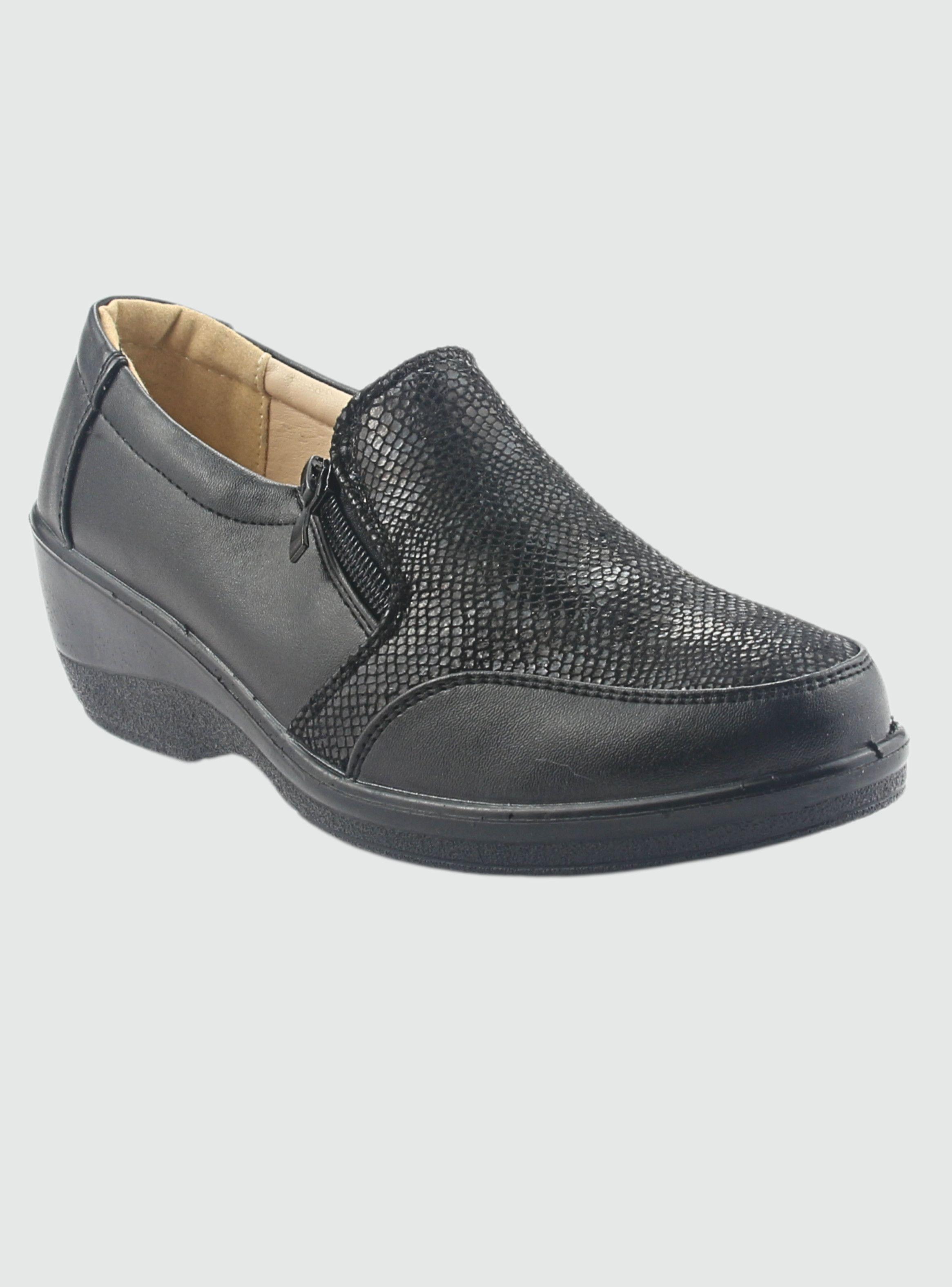Zapato Chalada Mujer Zlat-2 Negro Casual-2