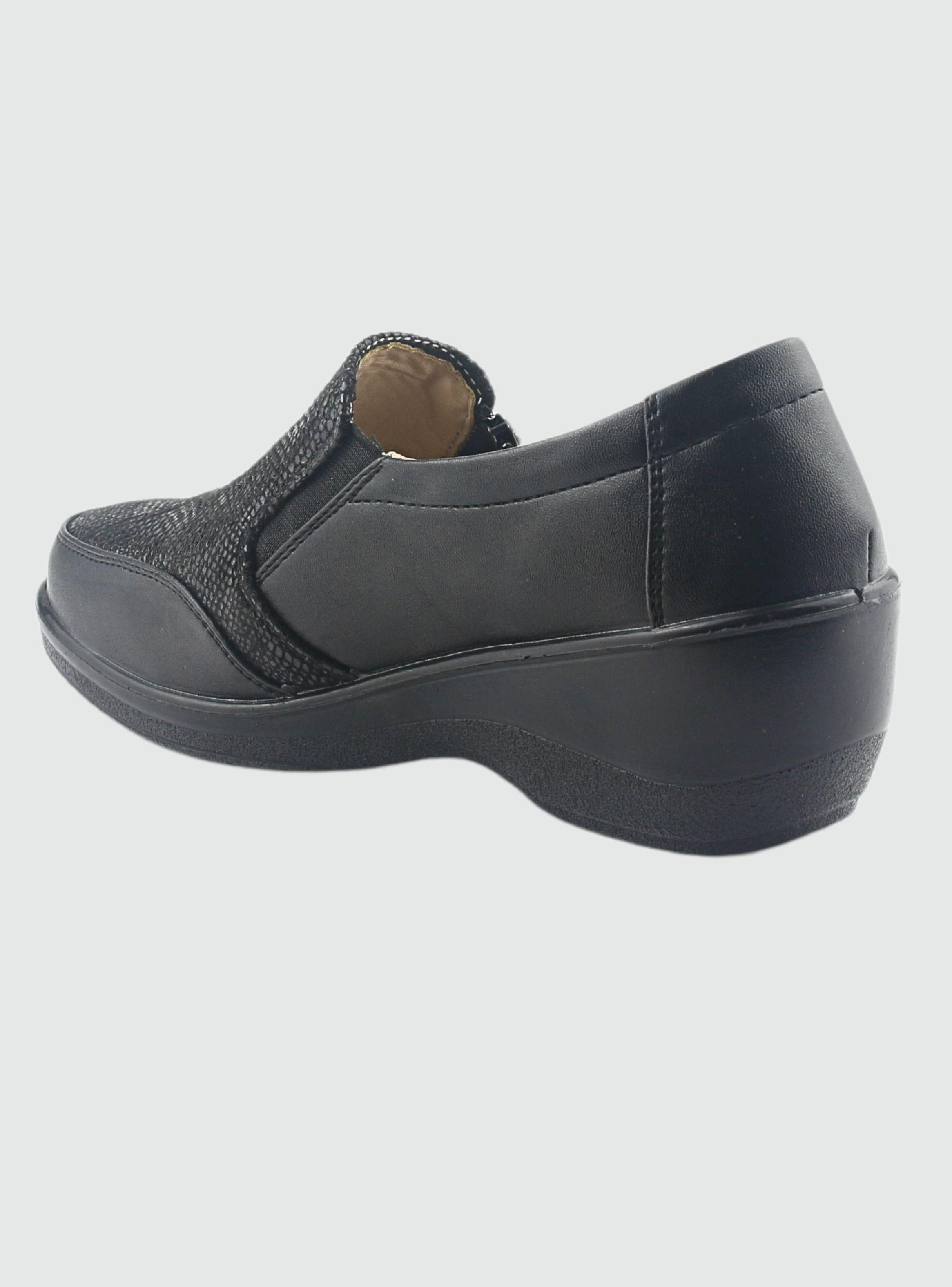 Zapato Chalada Mujer Zlat-2 Negro Casual-3