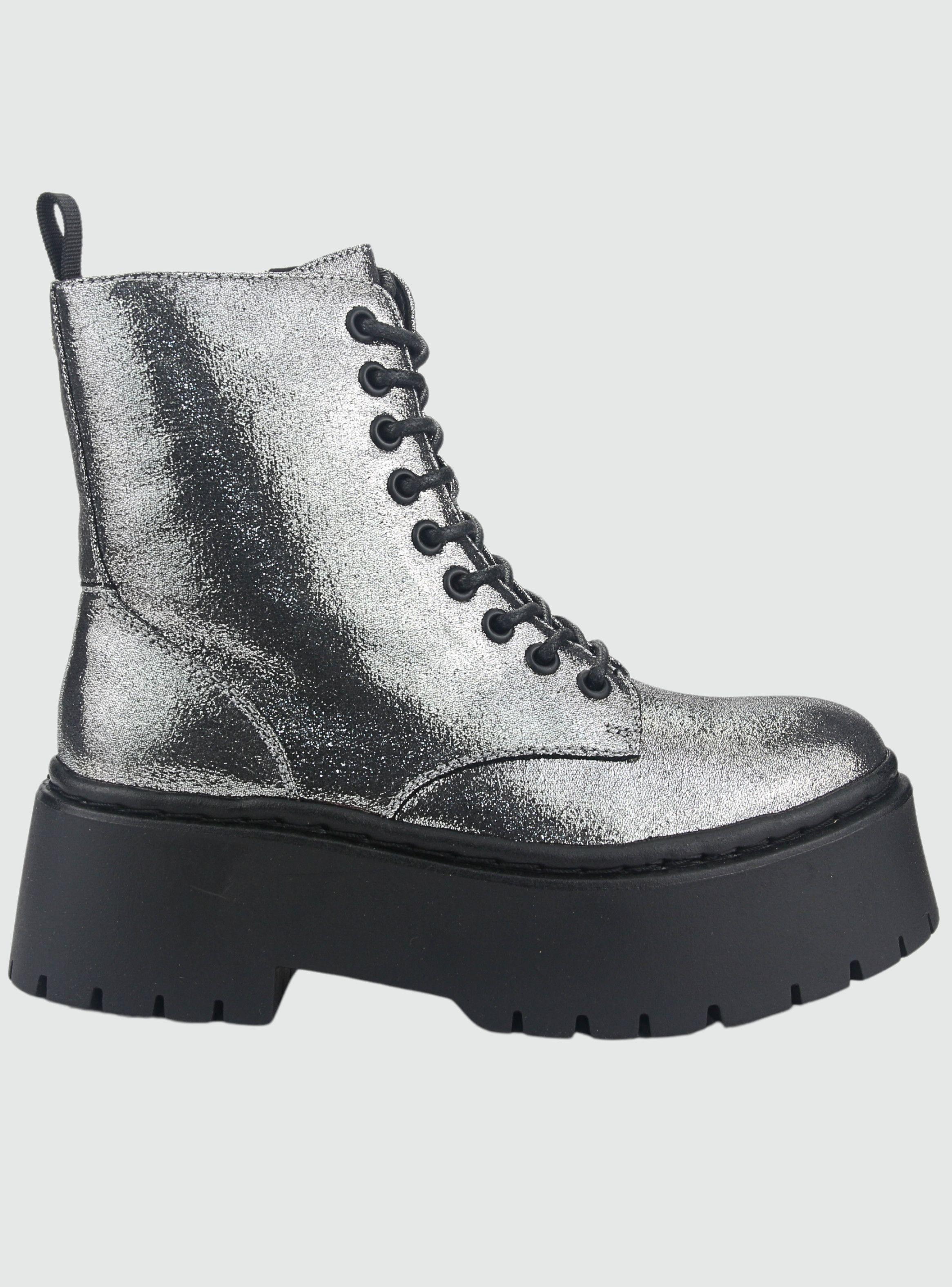 Botin Chalada Mujer Rust-22 Plateado Casual-0