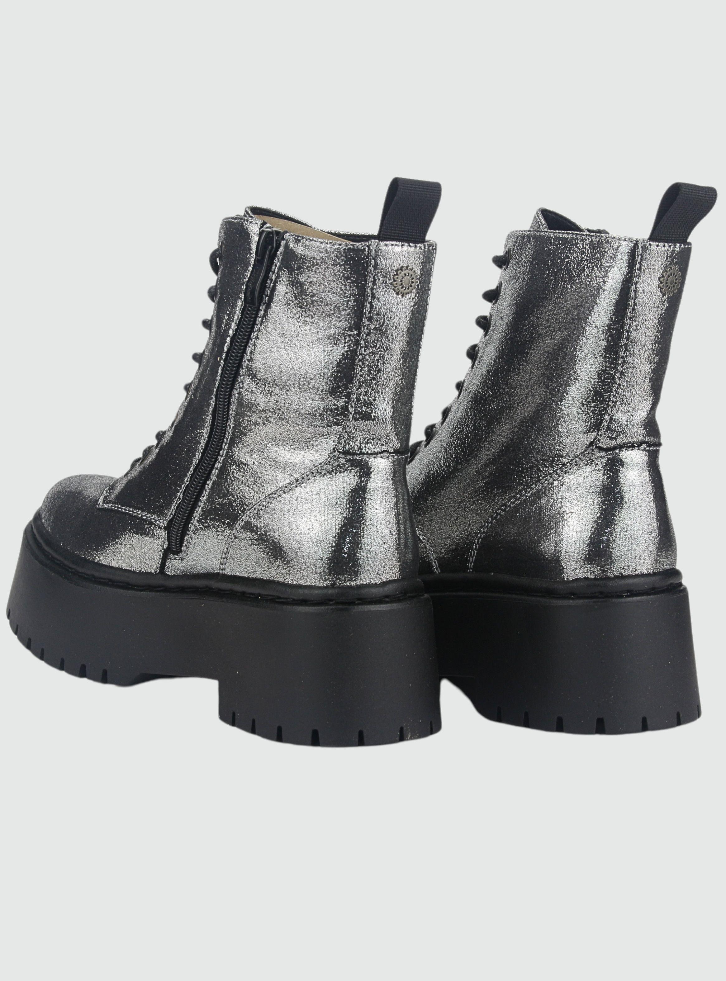 Botin Chalada Mujer Rust-22 Plateado Casual-3