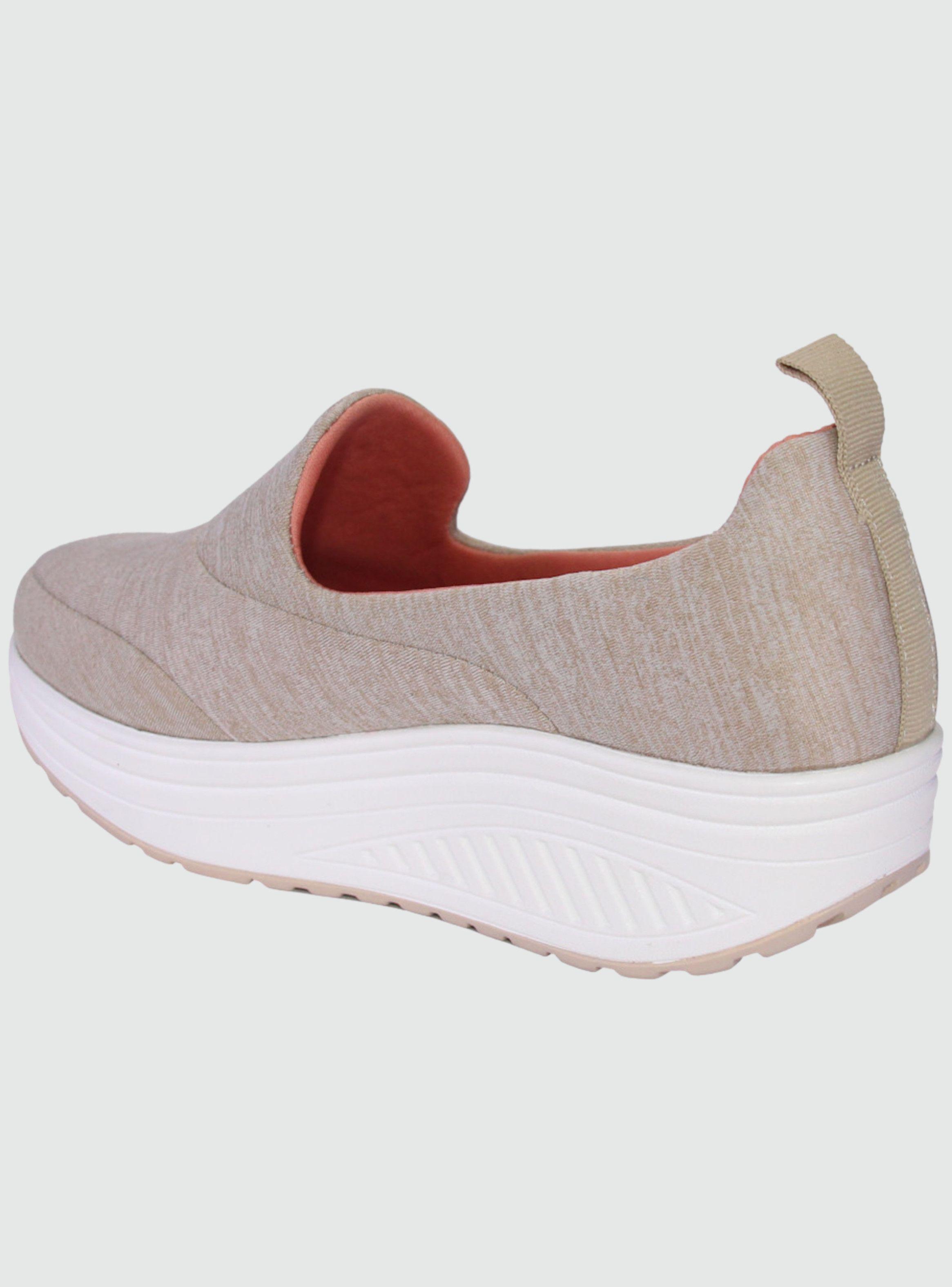 Zapato Funway Mujer Tija-23 Beige Moda-1