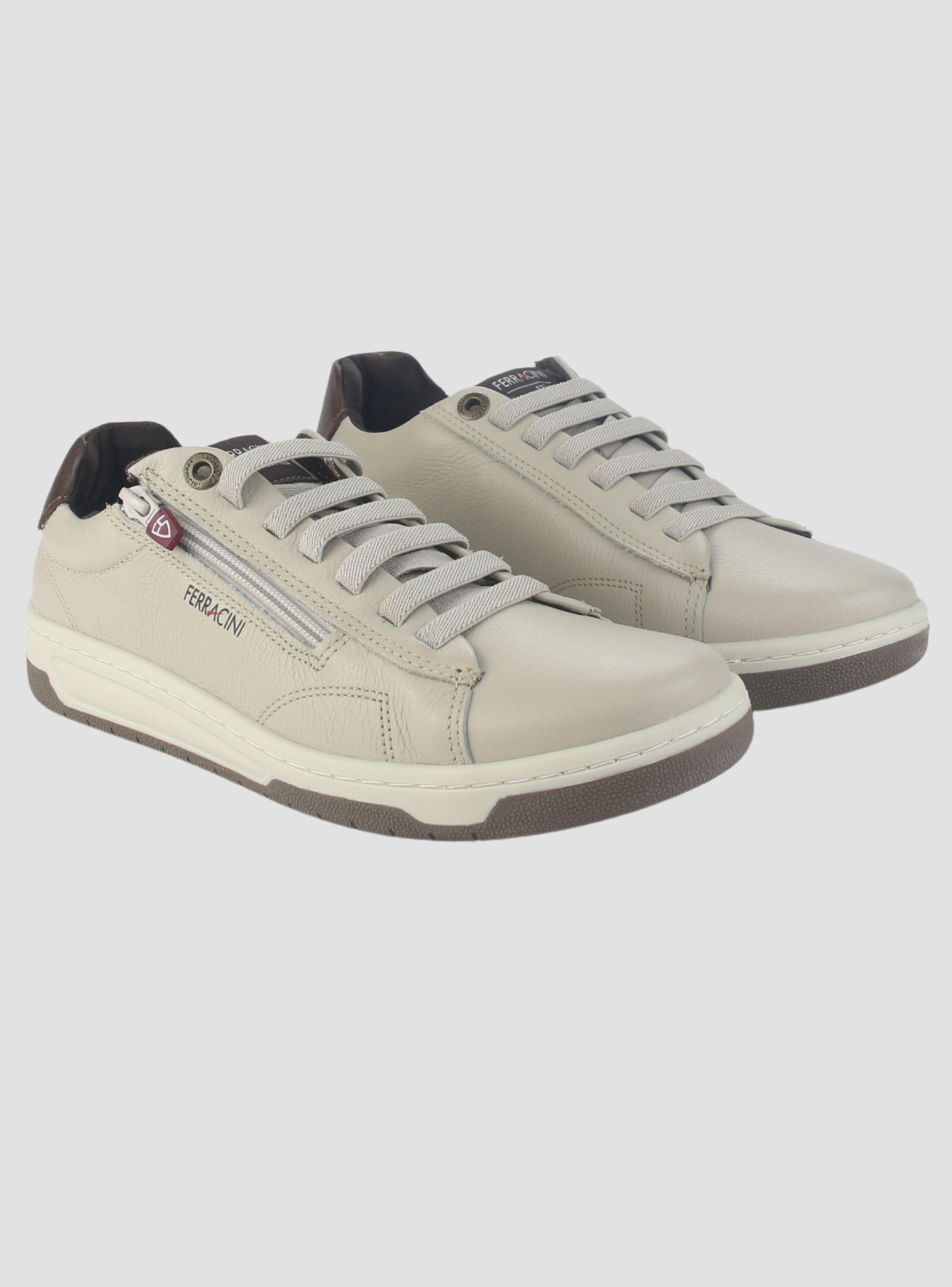 Zapatilla Ferracini Hombre 8052 Vox Blanco Urbano-4