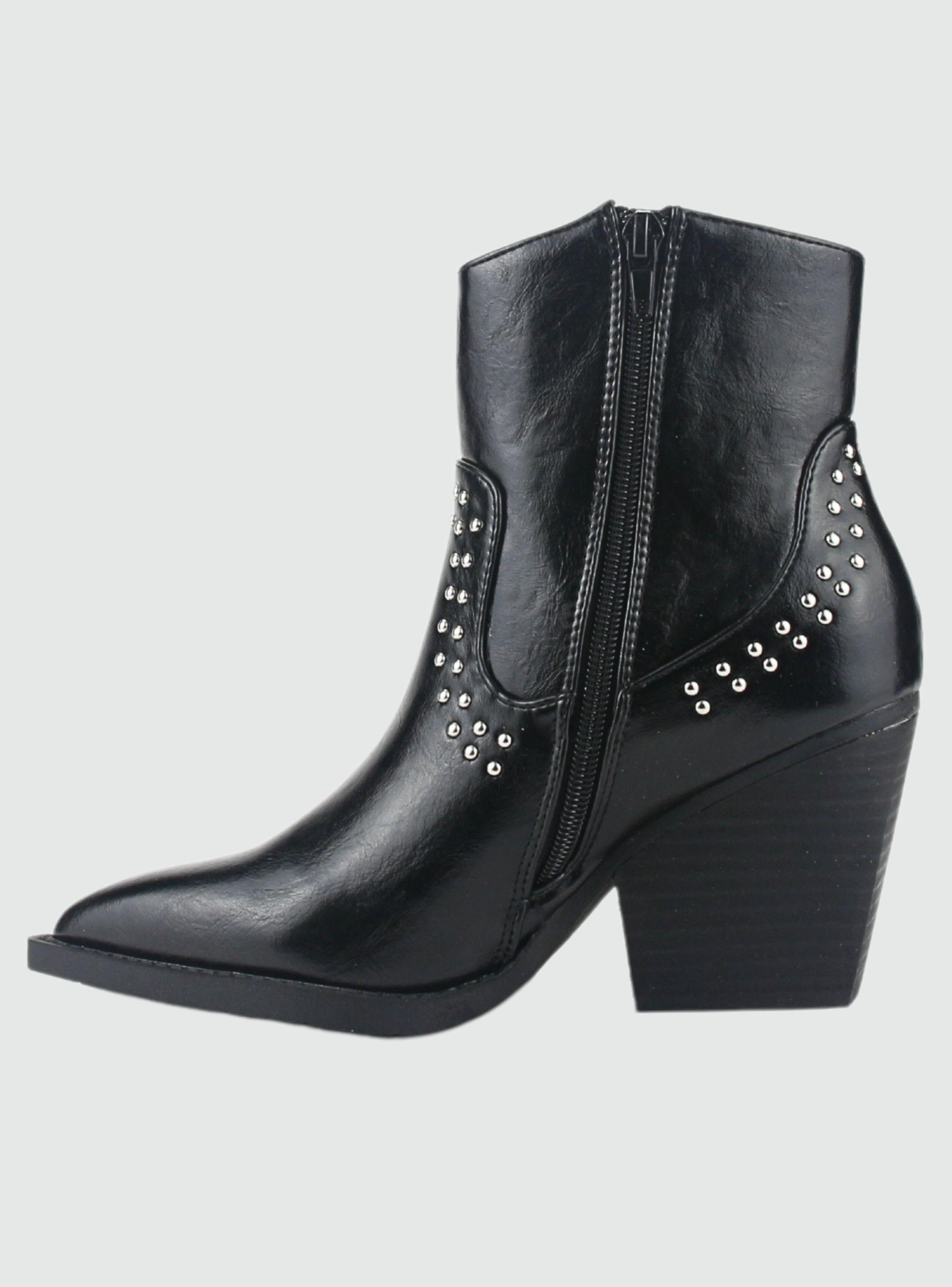 Botin Chalada Mujer Wayra-2 Negro Casual-1
