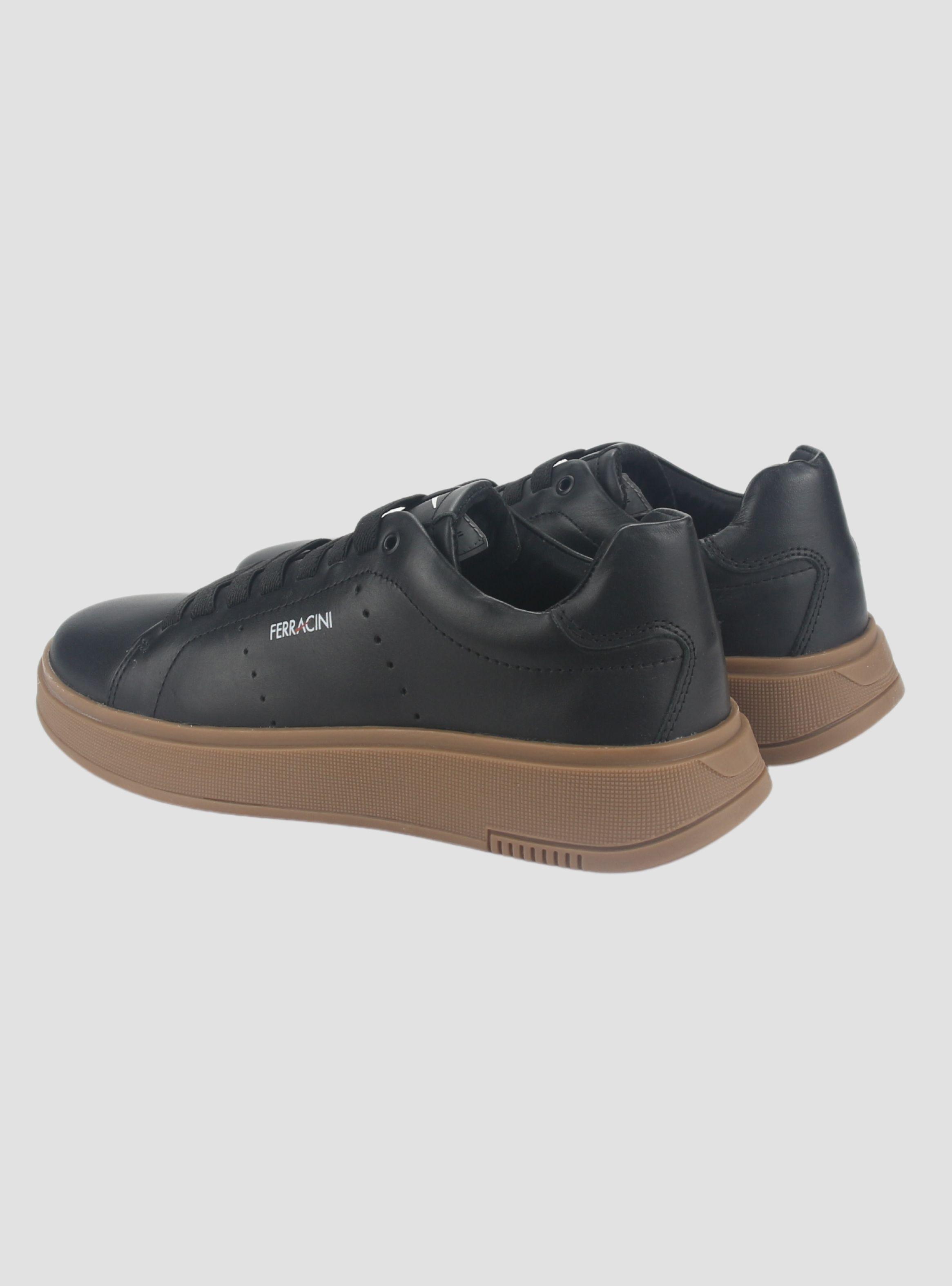 Zapato Ferracini Hombre 9315 Logan Negro Casual-5