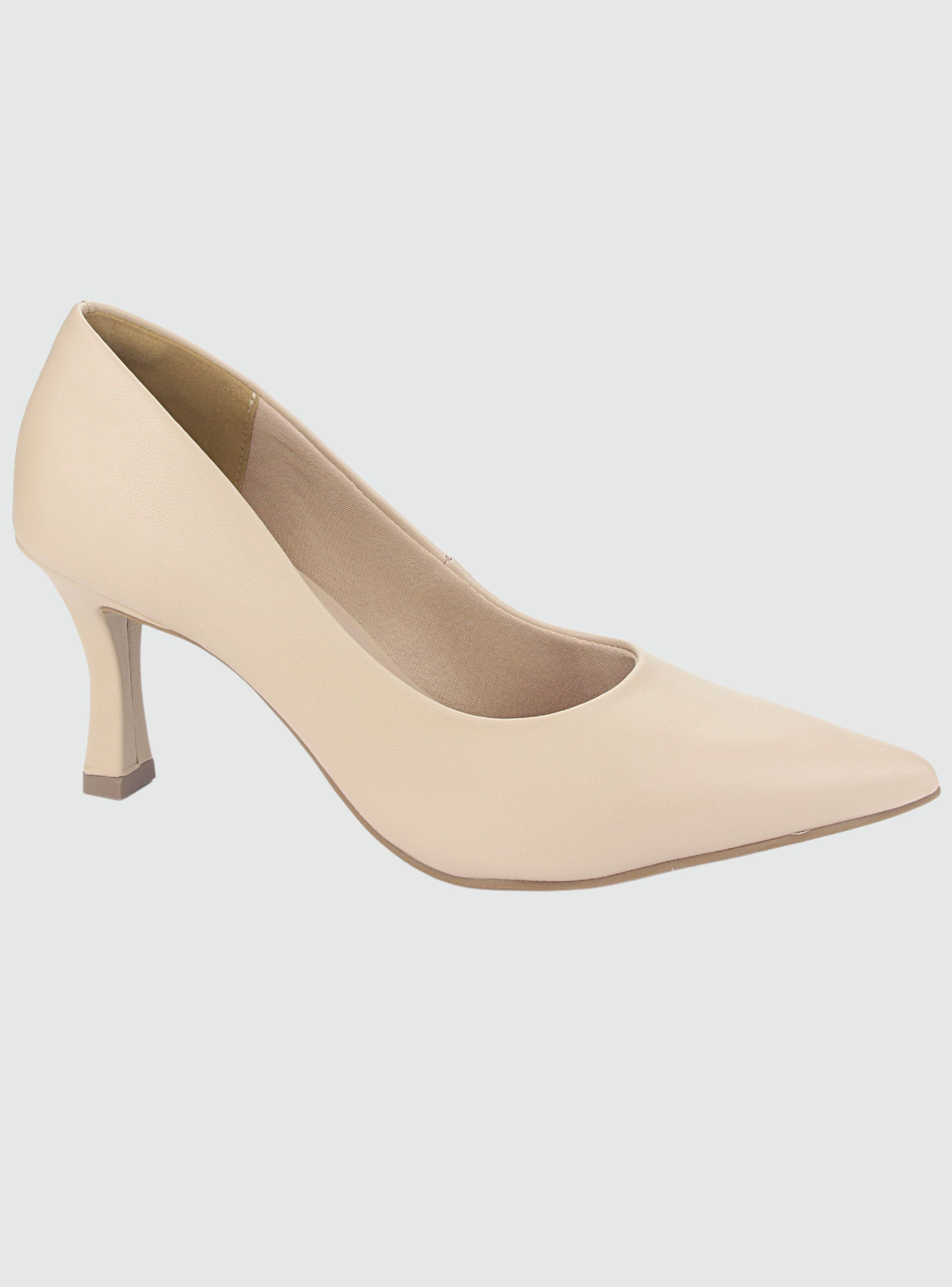 Zapato Via Marte Mujer 23-15707 N Creme Casual-0