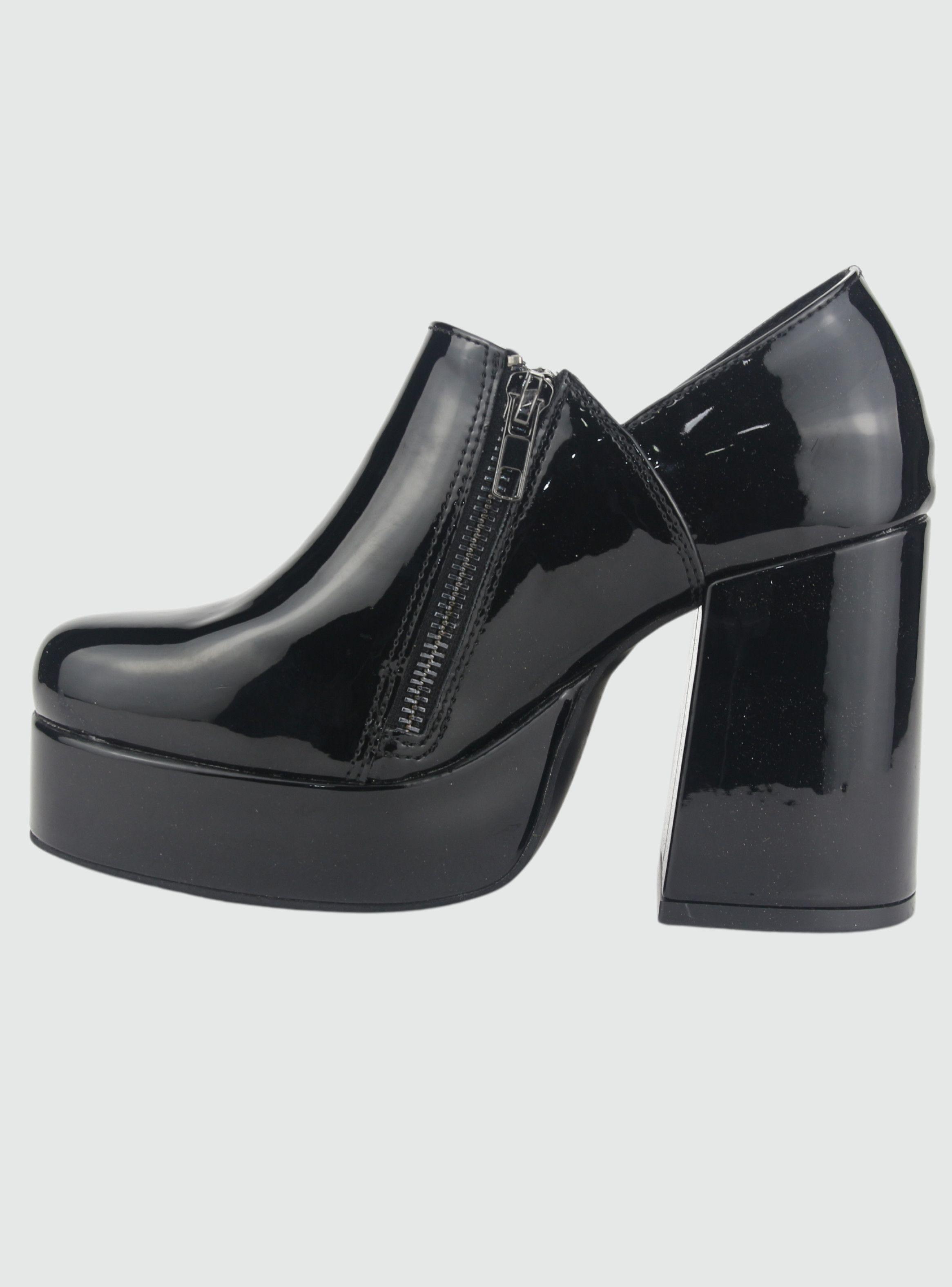 Zapato Chalada Mujer Dream-10 Negro Casual-1