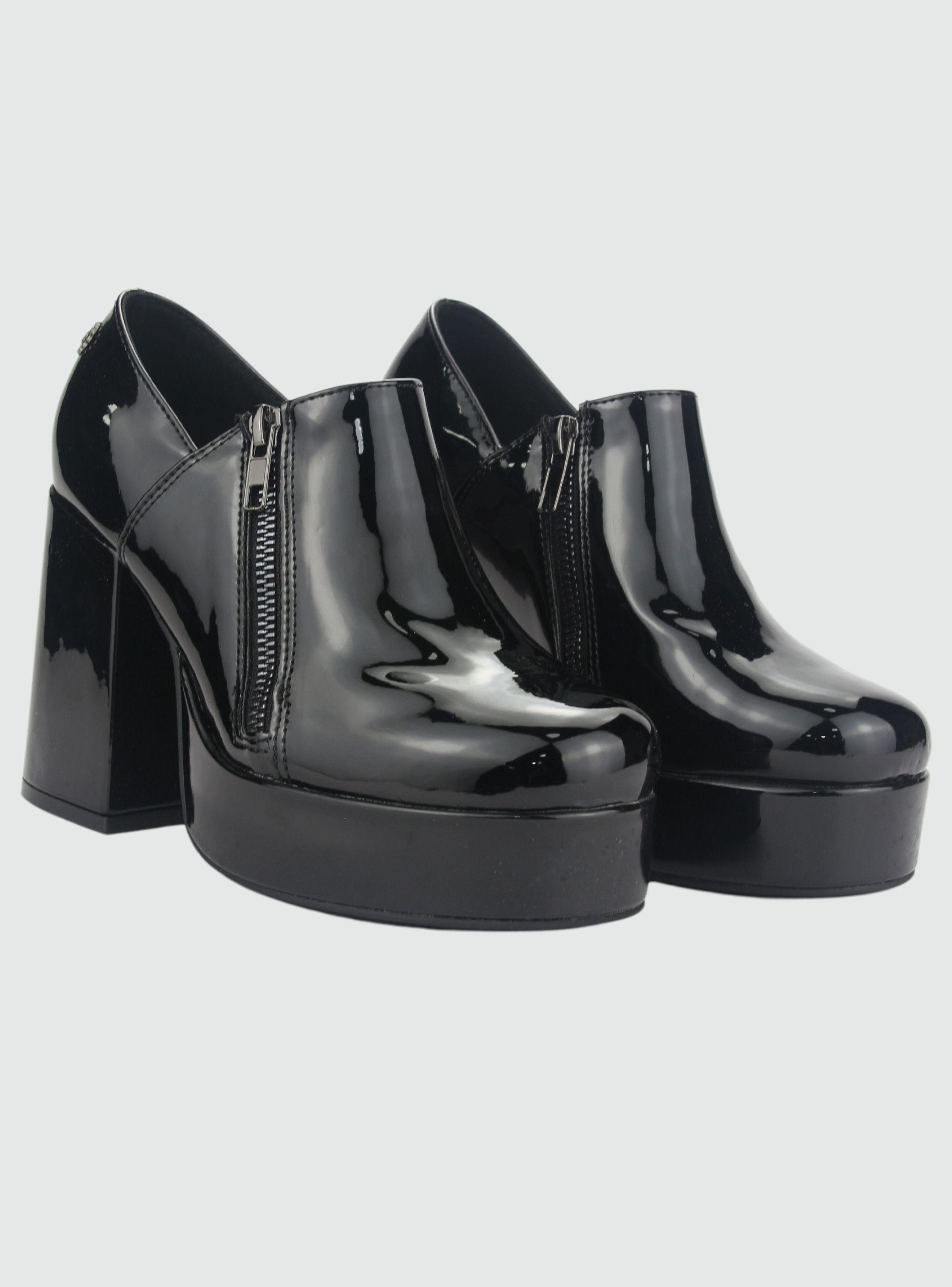 Zapato Chalada Mujer Dream-10 Negro Casual-4