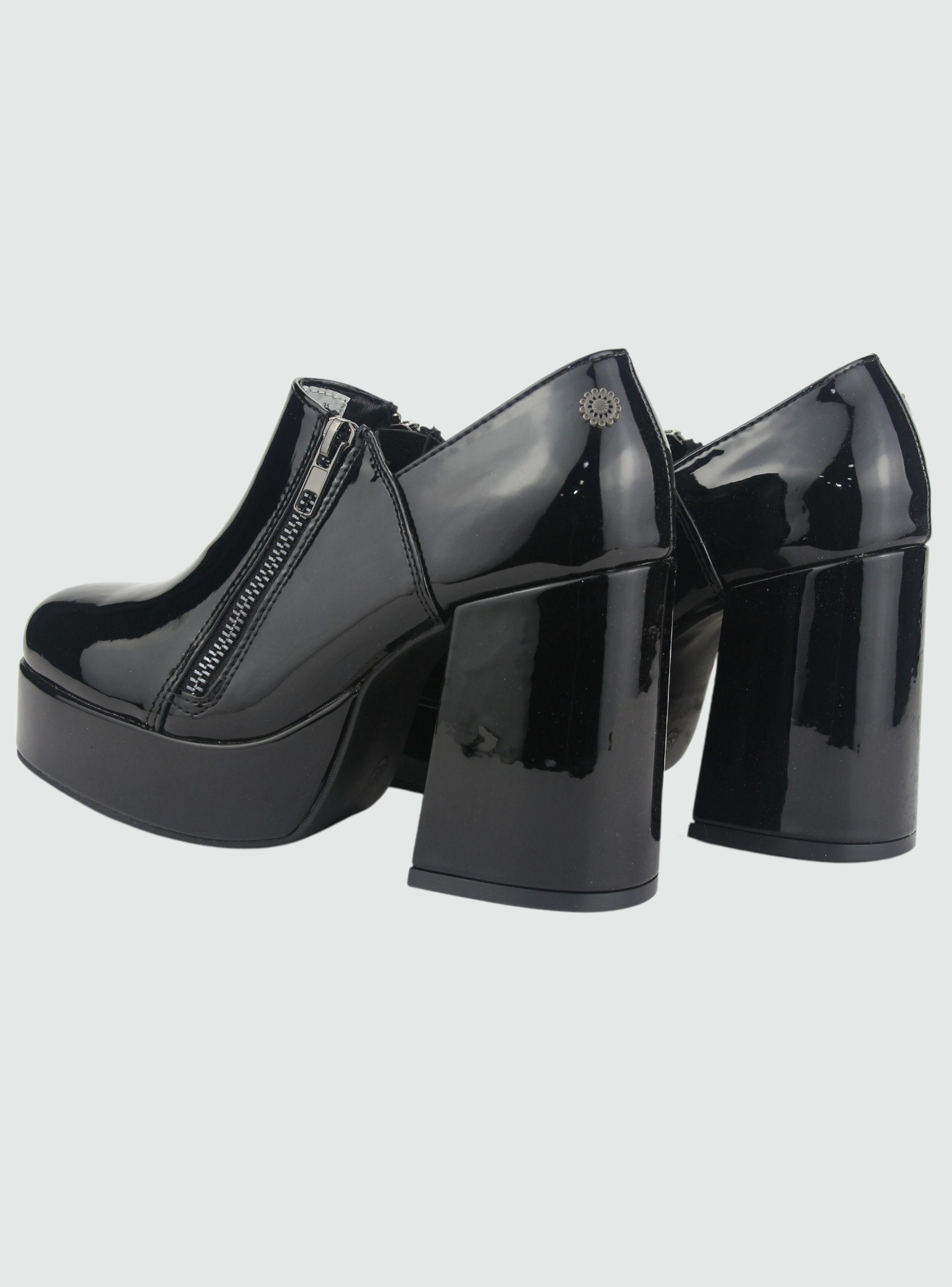 Zapato Chalada Mujer Dream-10 Negro Casual-5