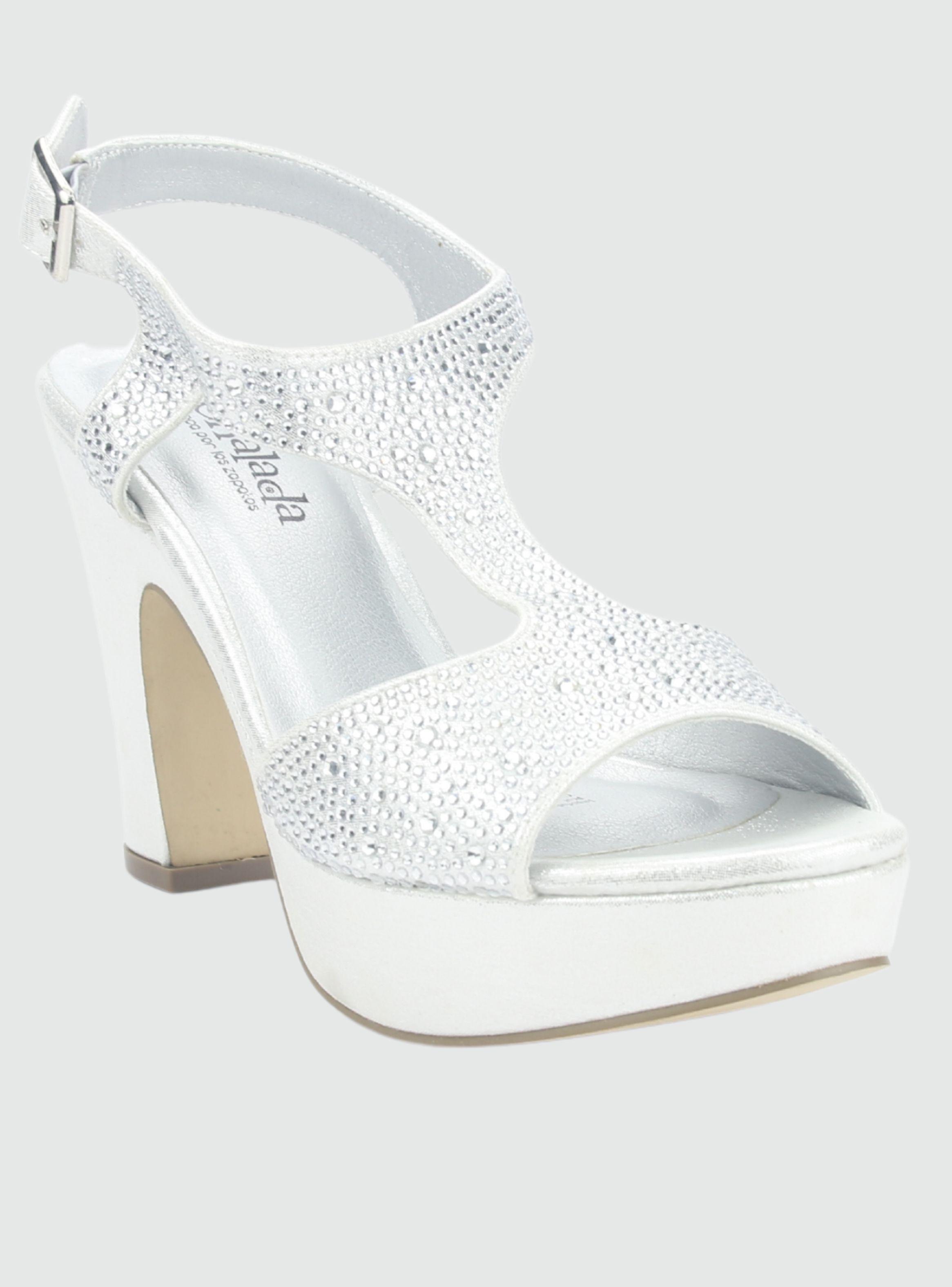 Sandalia Chalada Mujer Cosimo-26 Plateado Casual-2