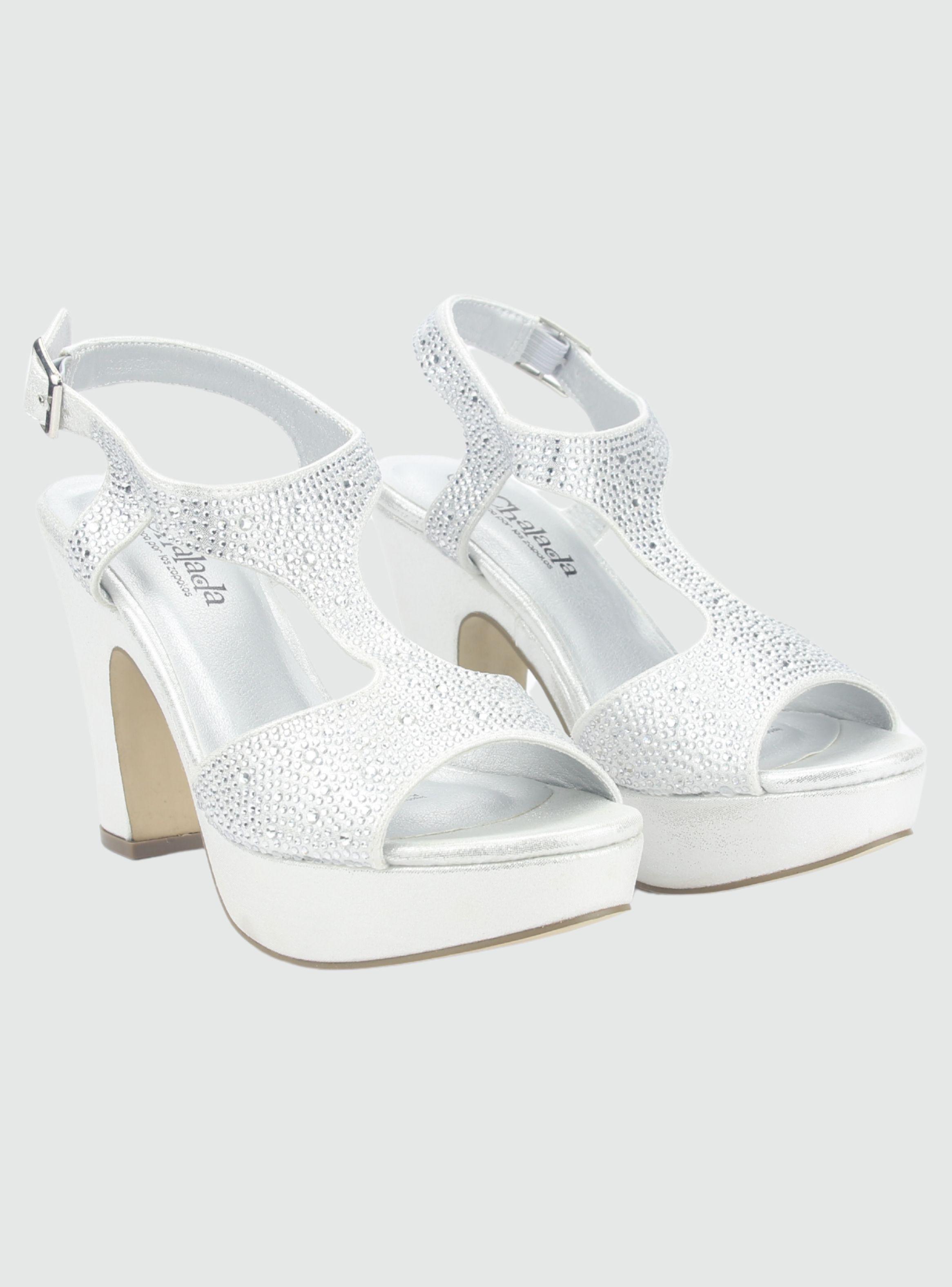 Sandalia Chalada Mujer Cosimo-26 Plateado Casual-4