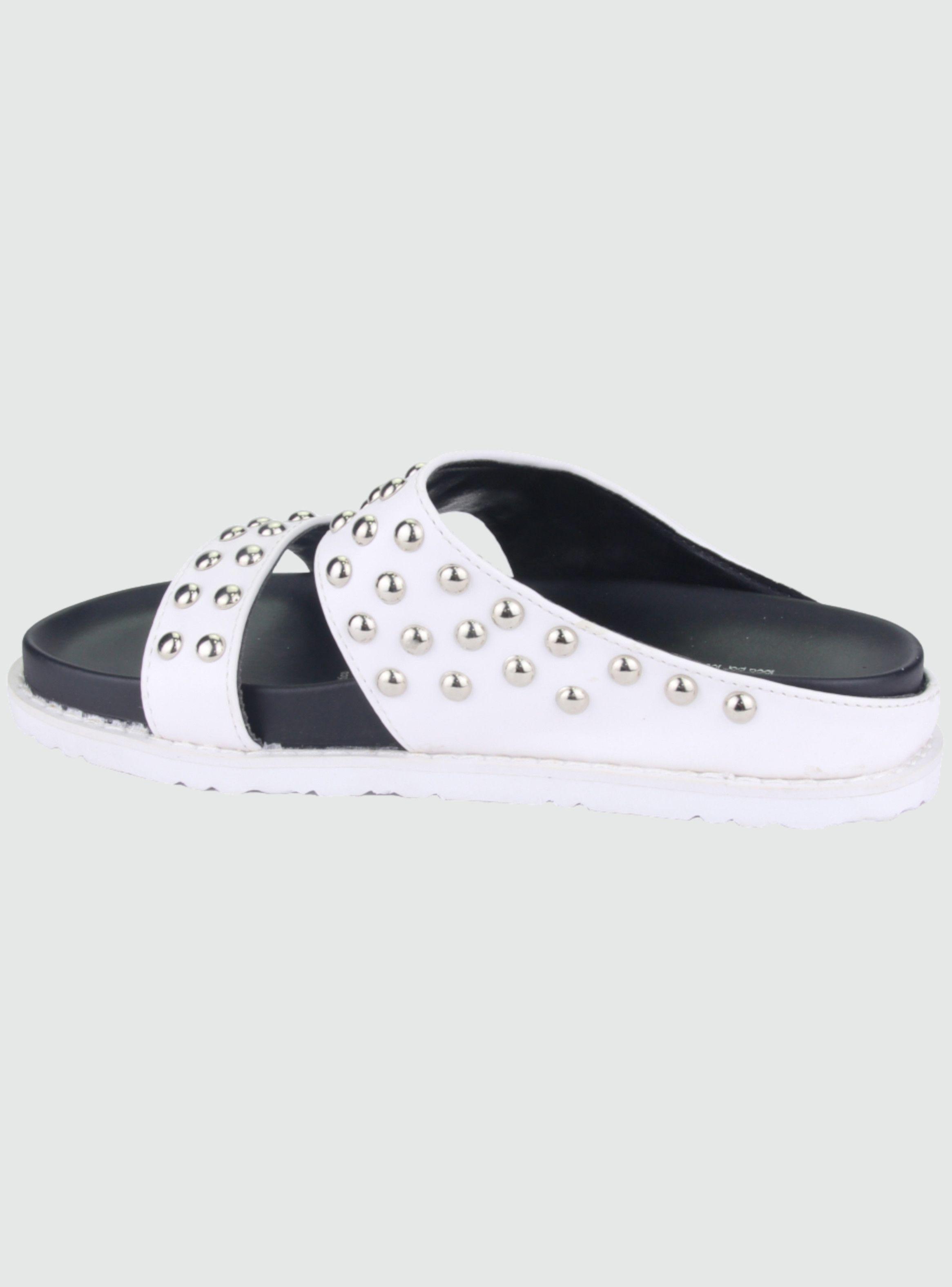 Sandalia Chalada Mujer Curry-20 Blanco Moda-1