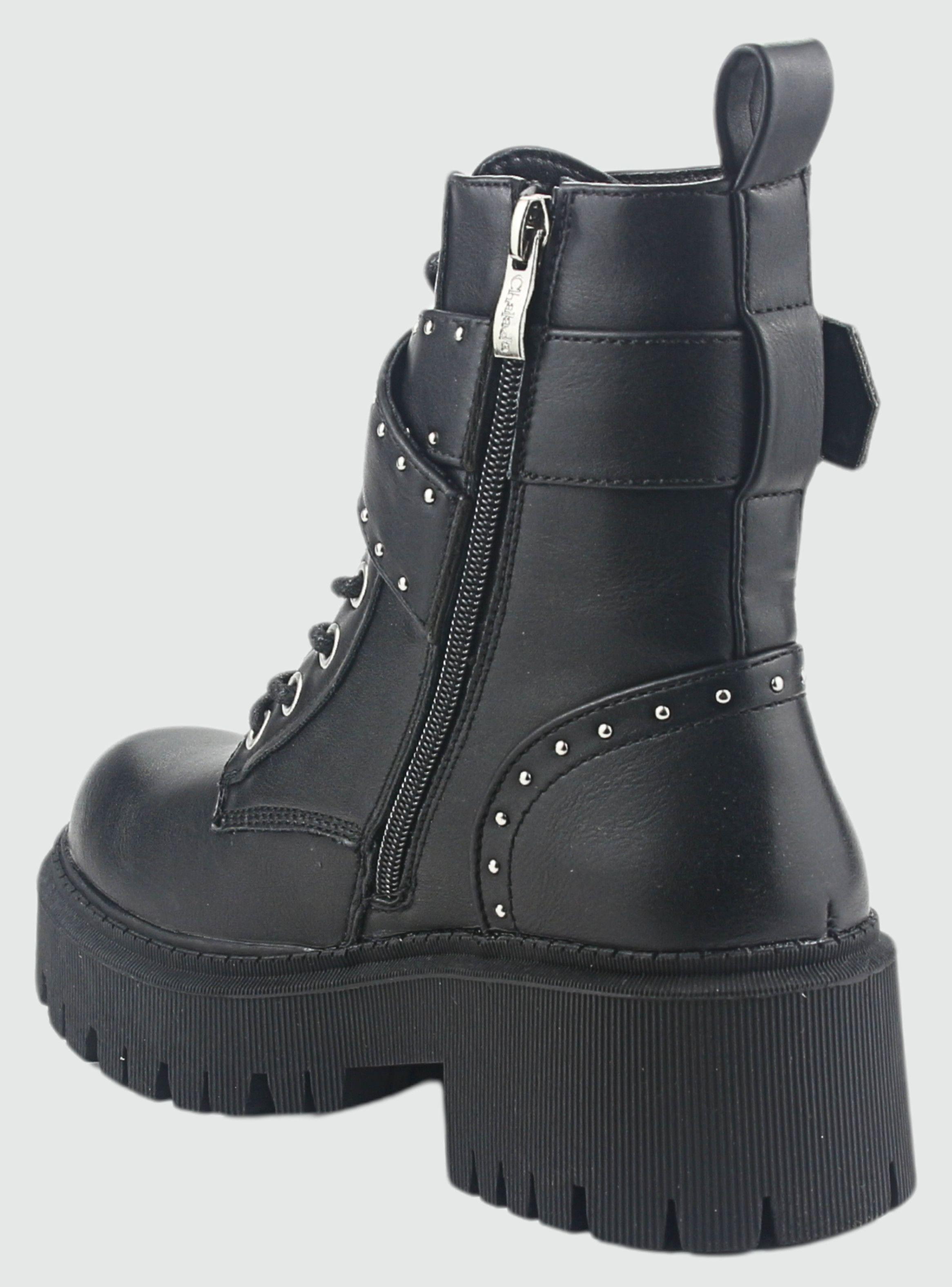 Botin Chalada Mujer Matter-5 Negro Plataforma-3