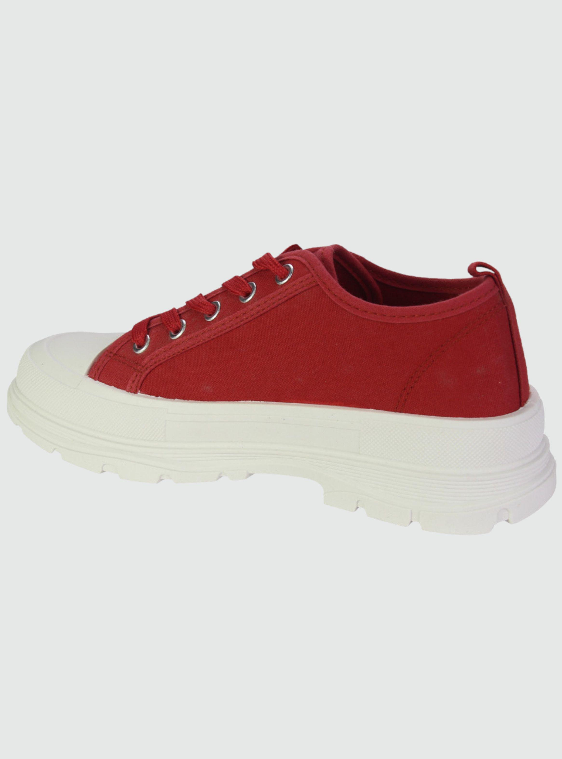 Zapatilla Chalada Mujer Alexa-1 Rojo Moda-1