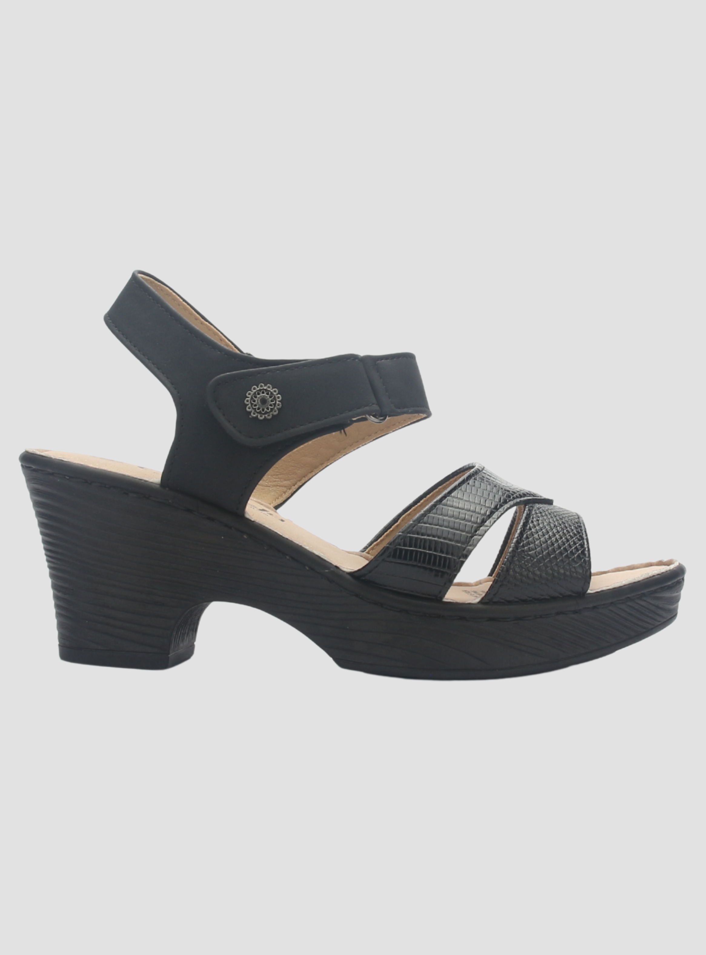 Sandalia Mujer Chalada Notina-2 Negro Casual-0