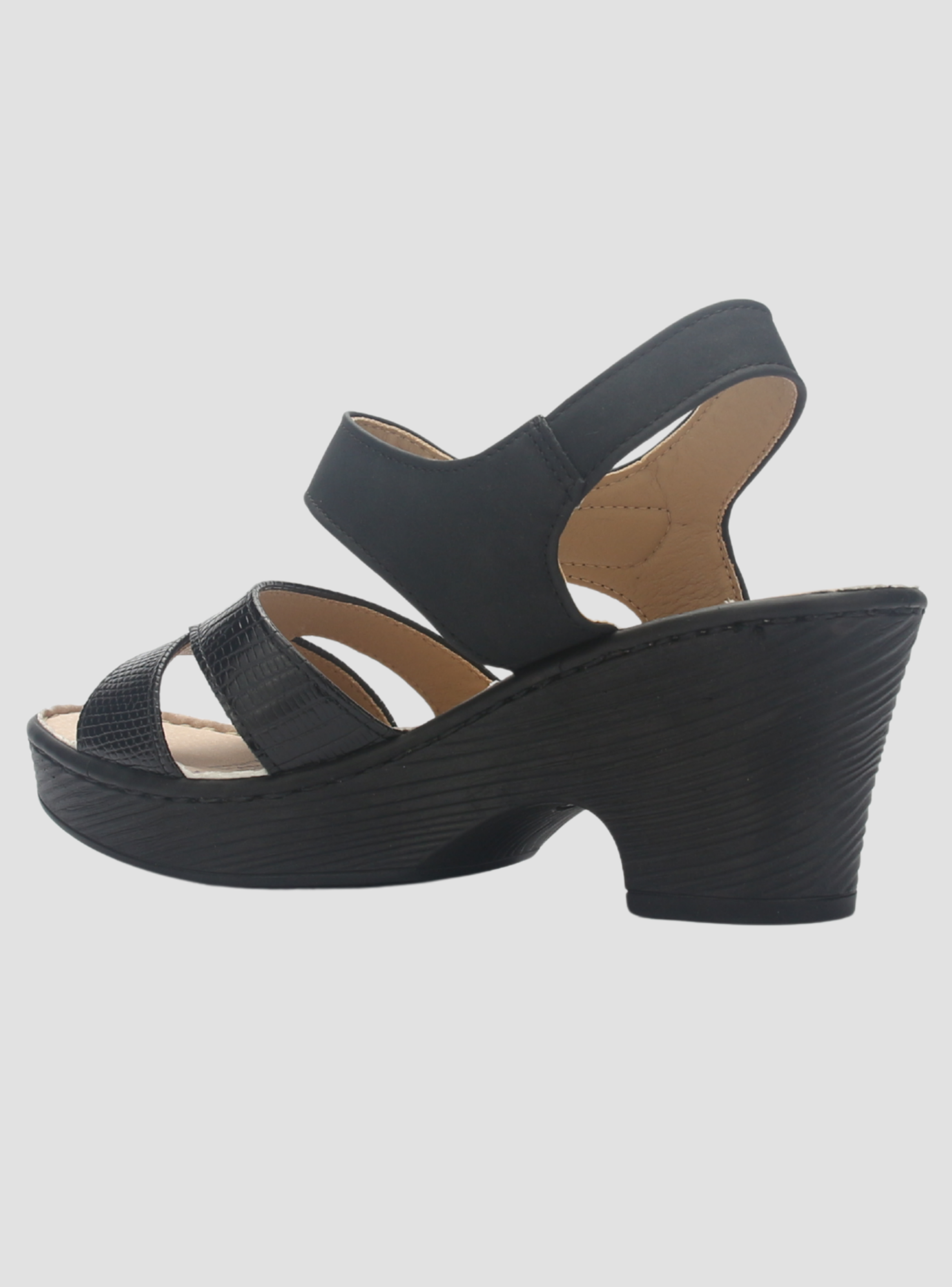 Sandalia Mujer Chalada Notina-2 Negro Casual-3