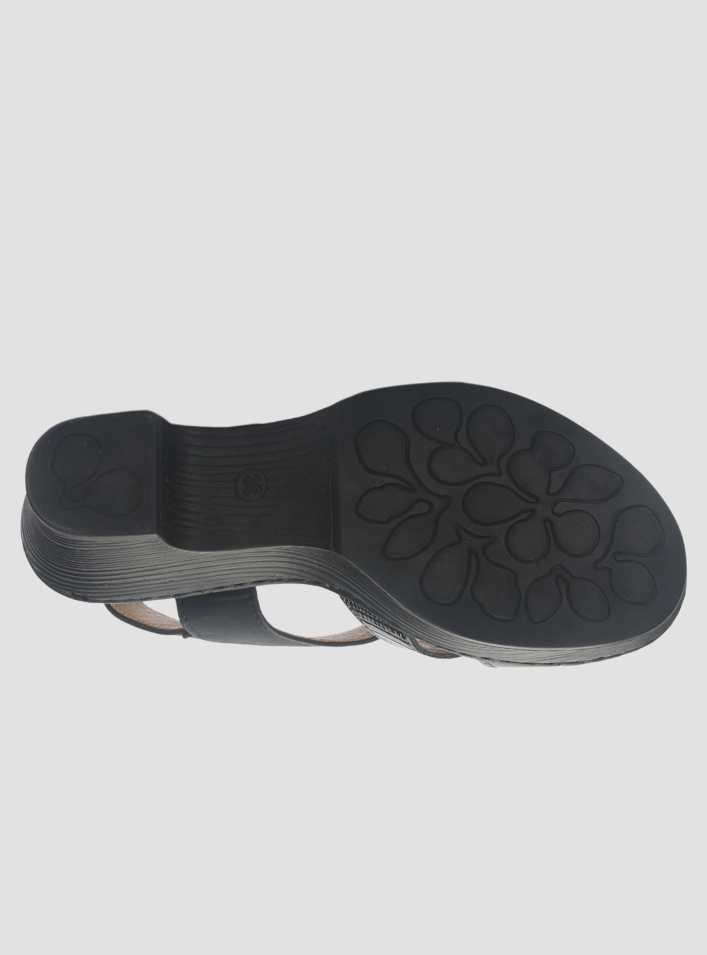 Sandalia Mujer Chalada Notina-2 Negro Casual-5