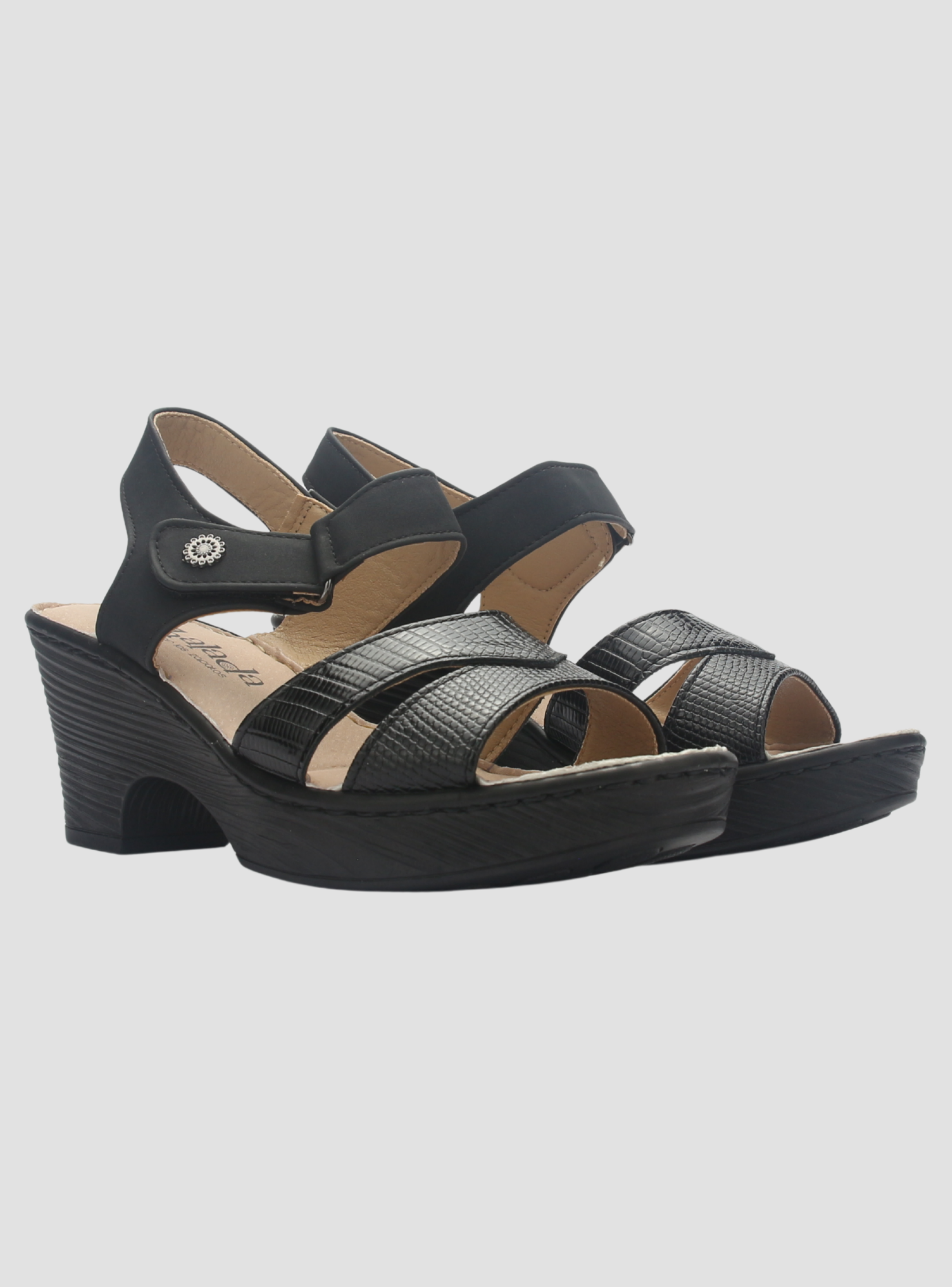 Sandalia Mujer Chalada Notina-2 Negro Casual-6