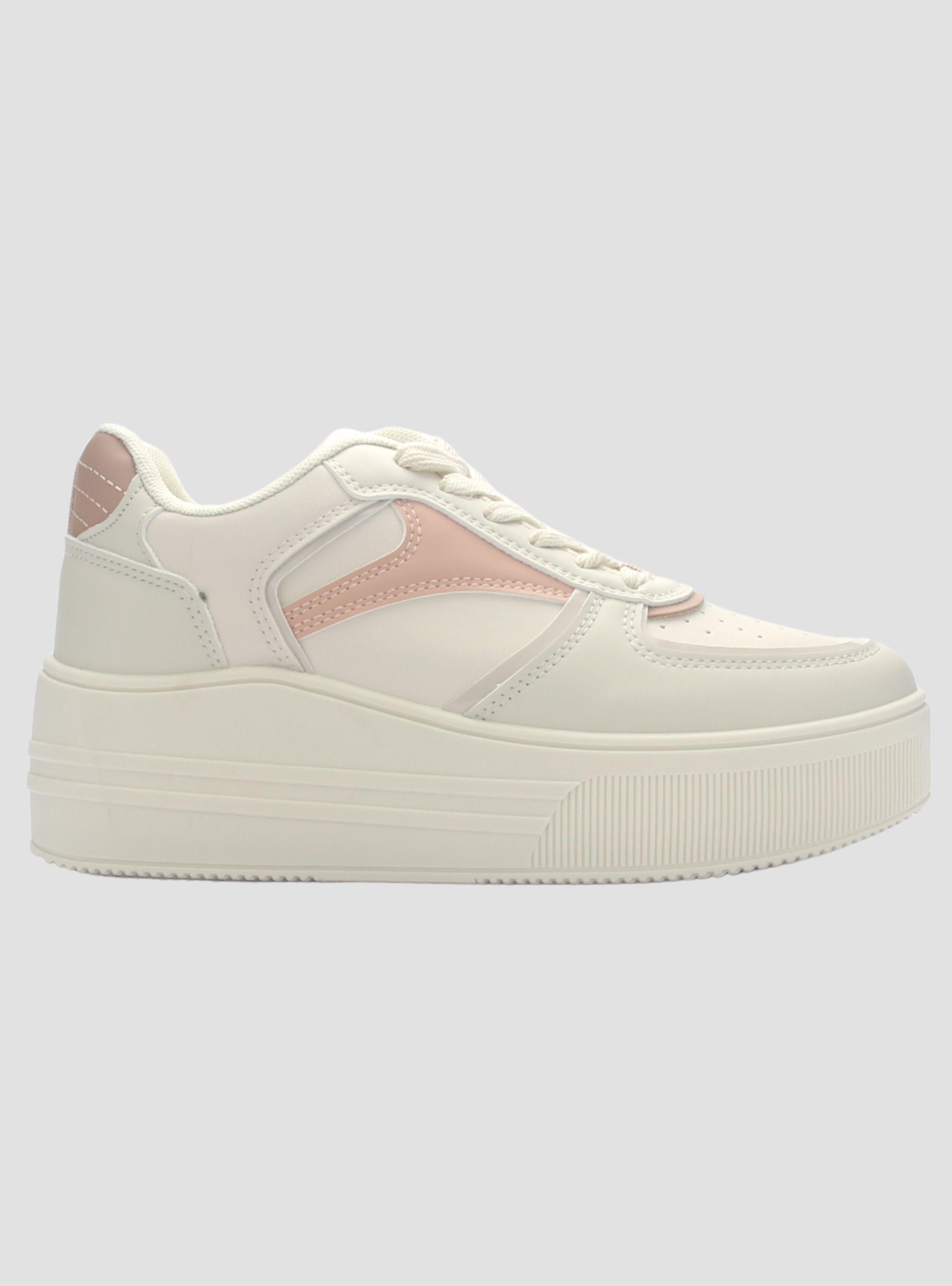 Zapatilla Mujer Chalada Memphi-9 Beige Urbano-0