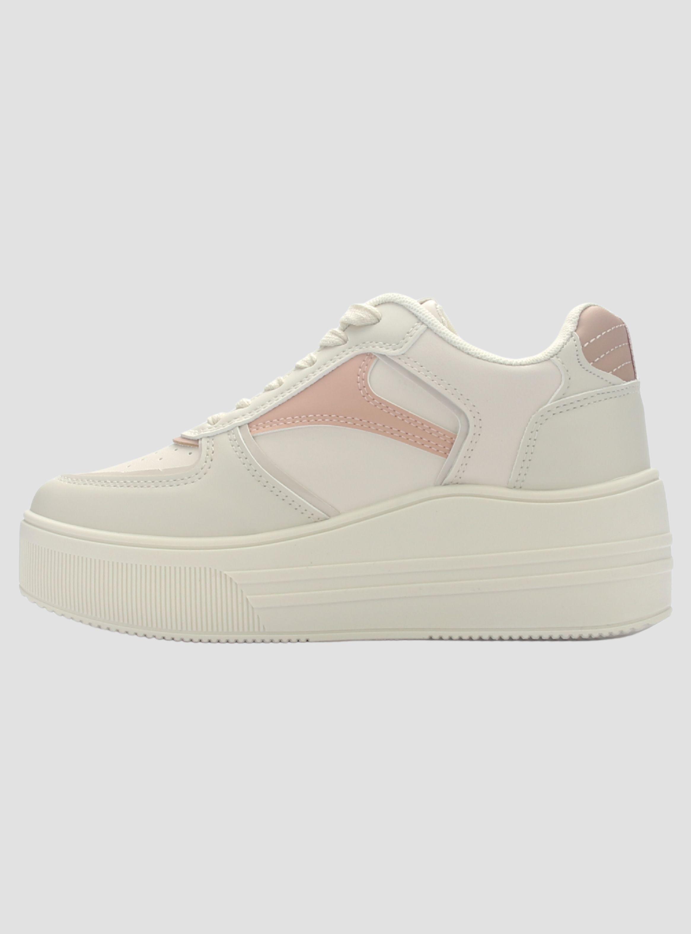 Zapatilla Mujer Chalada Memphi-9 Beige Urbano-1