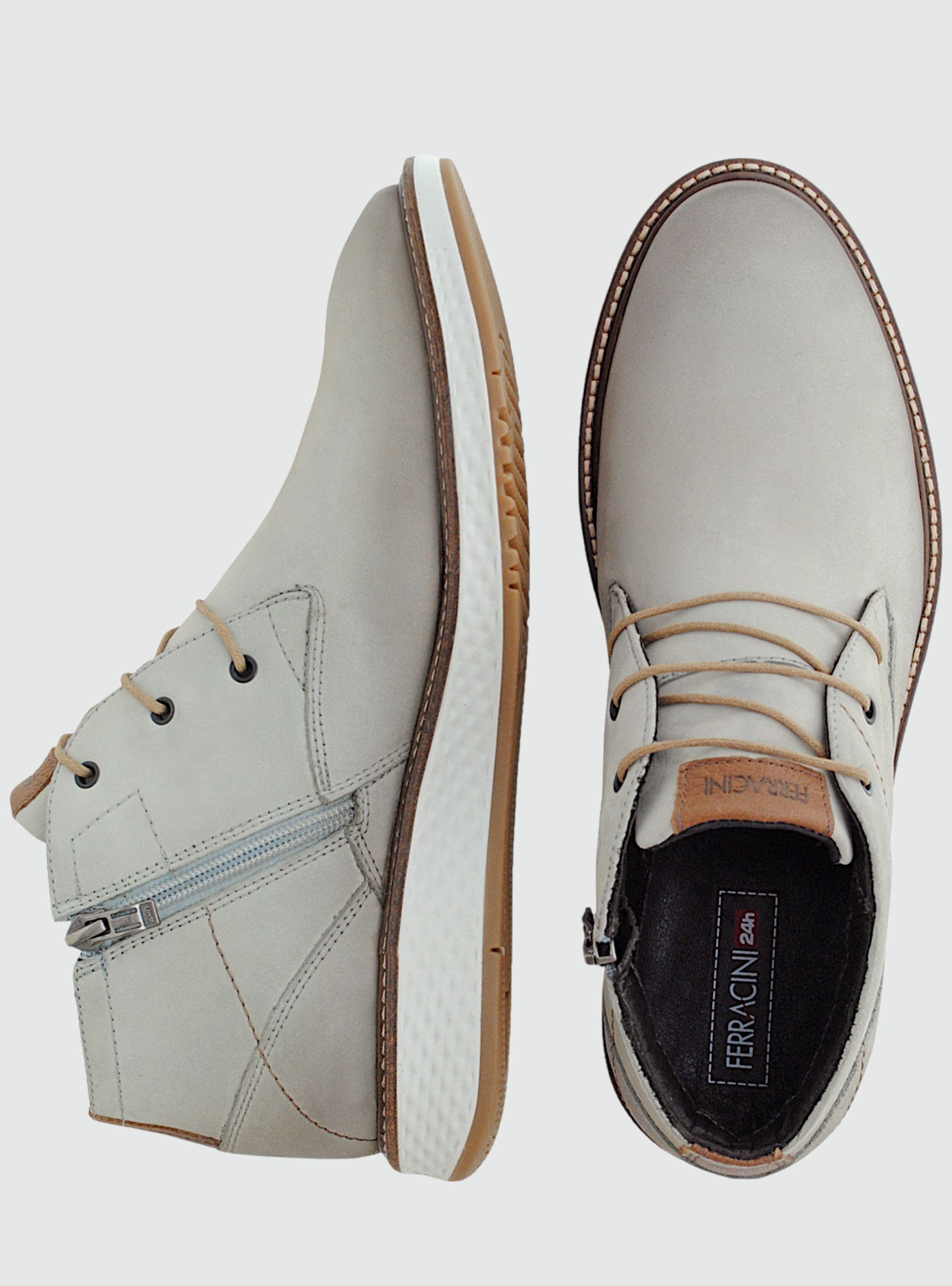 Botin Ferracini Hombre 3300 Play Beige Casual-2