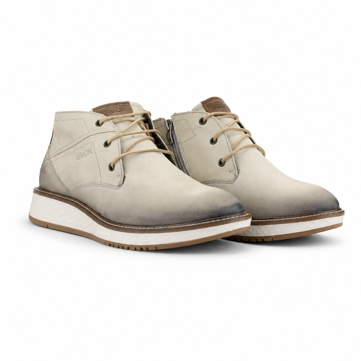 Botin Ferracini Hombre 3300 Play Beige Casual-5