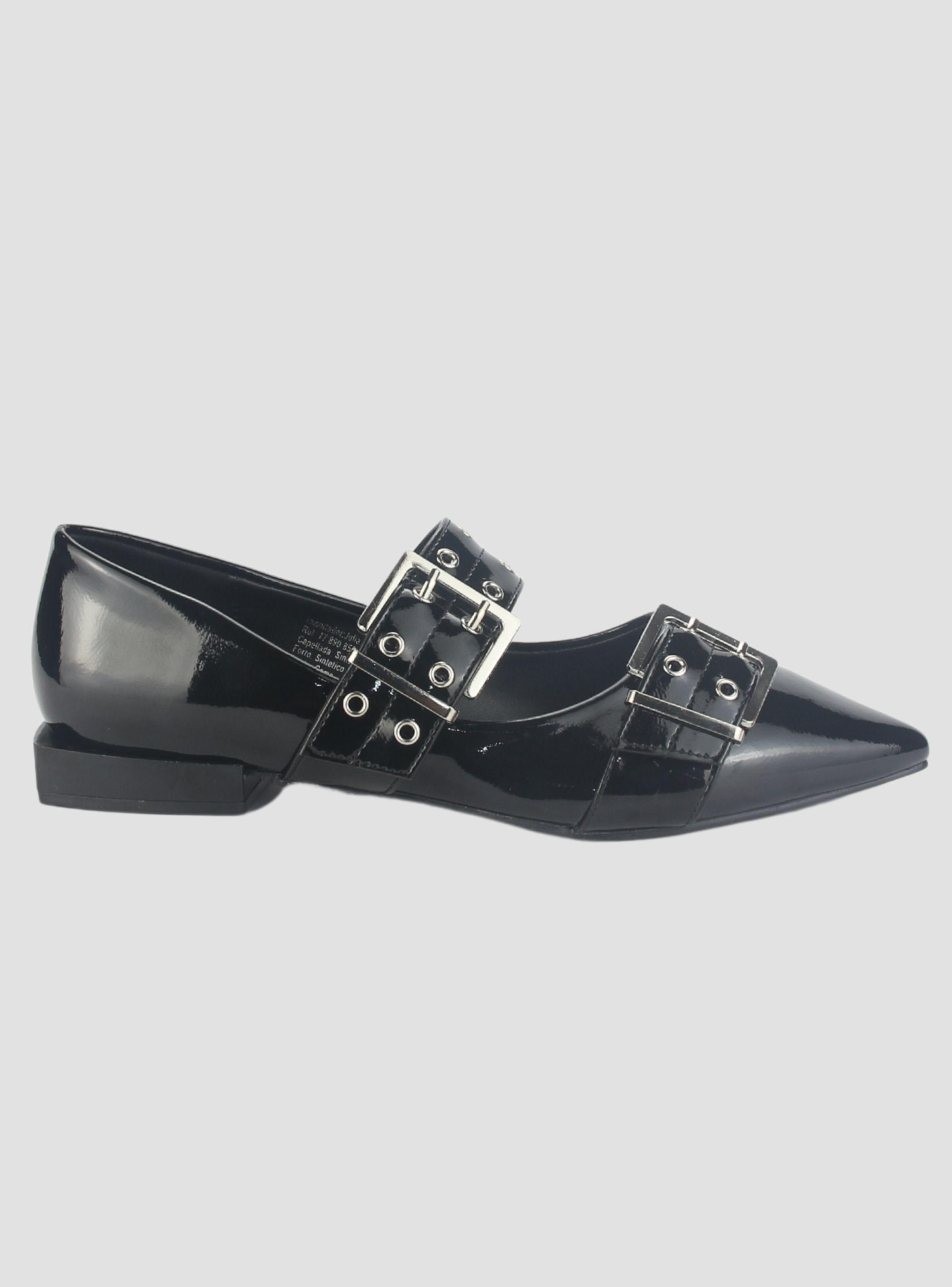 Ballerina Chalada Mujer Slik-2 Negro Casual-0
