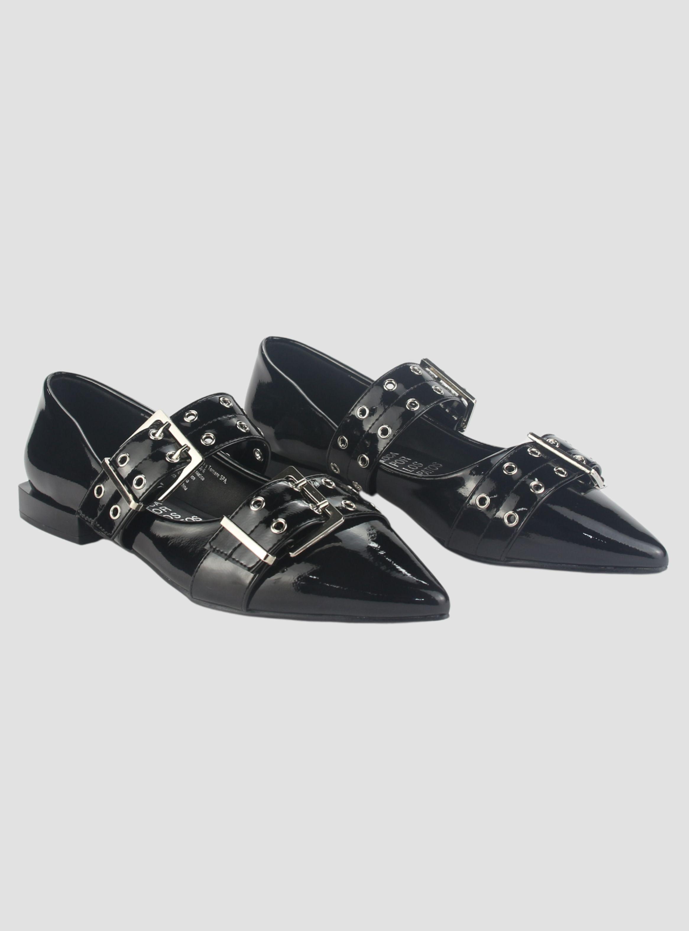 Ballerina Chalada Mujer Slik-2 Negro Casual-4