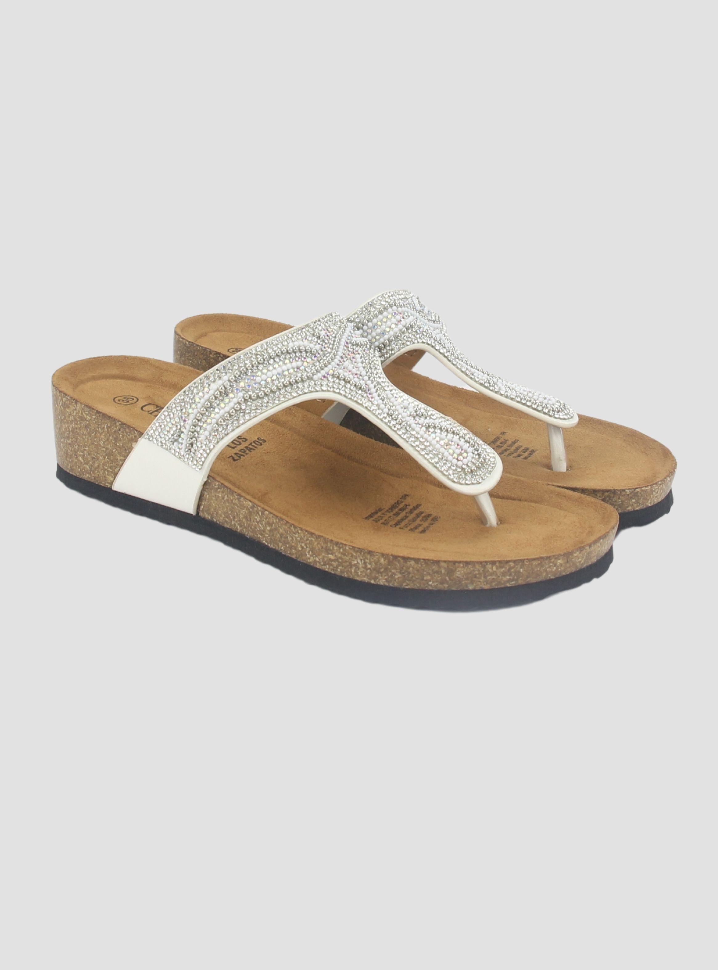 Sandalia Chalada Mujer Fifo-2 Blanco Casual-4