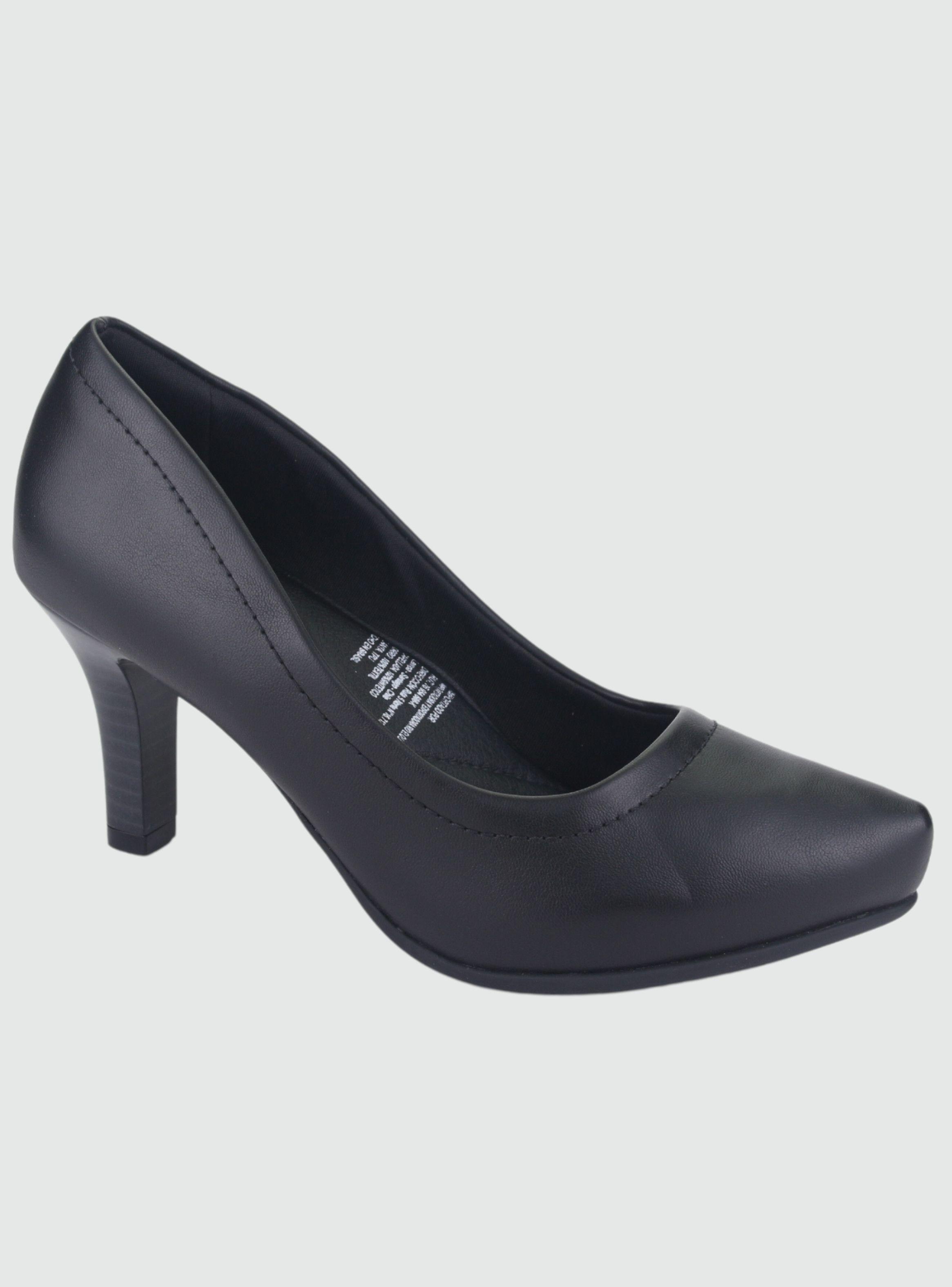 Zapato Comfortflex Mujer 2085301 Negro Casual-0