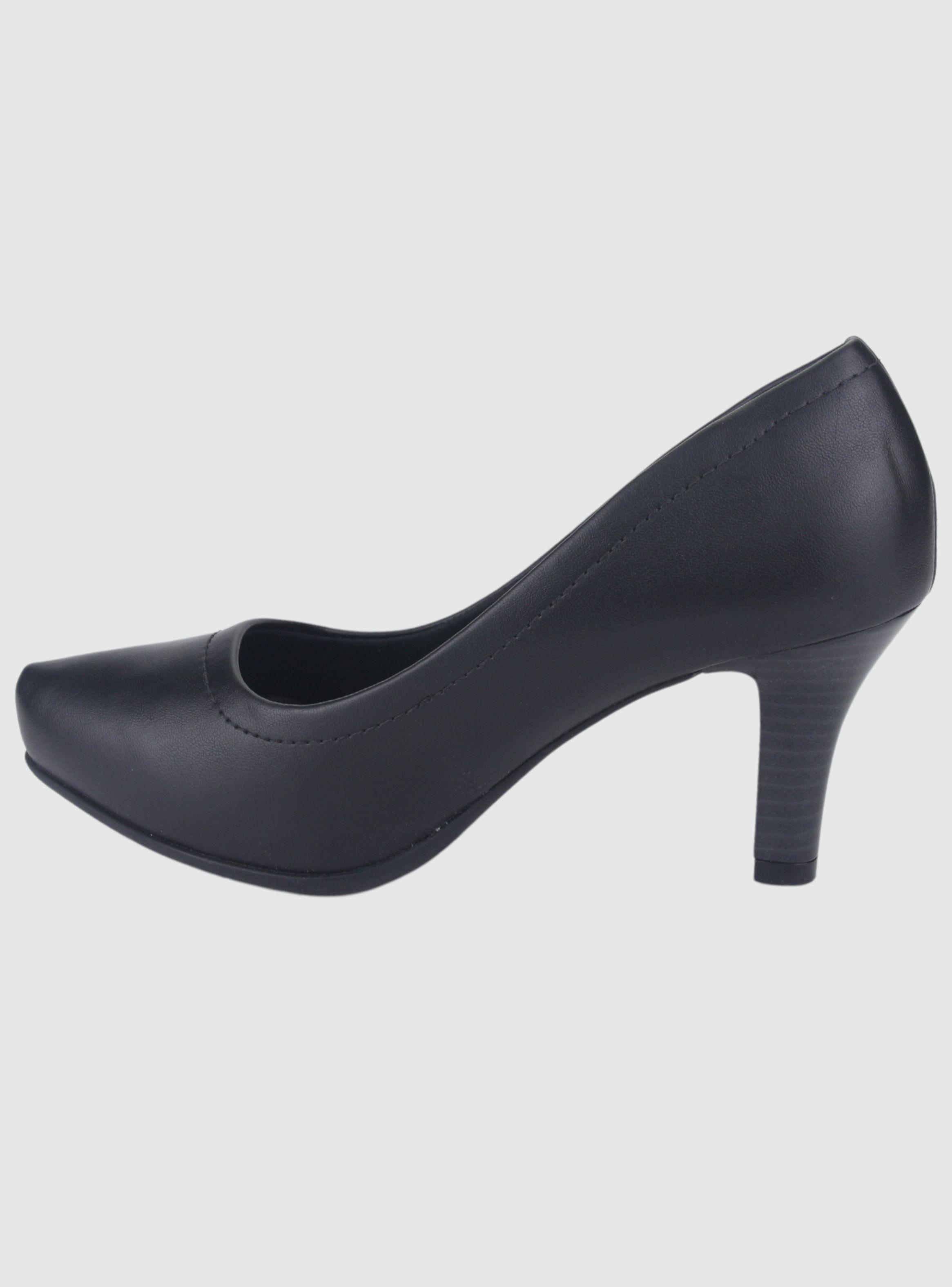 Zapato Comfortflex Mujer 2085301 Negro Casual-1