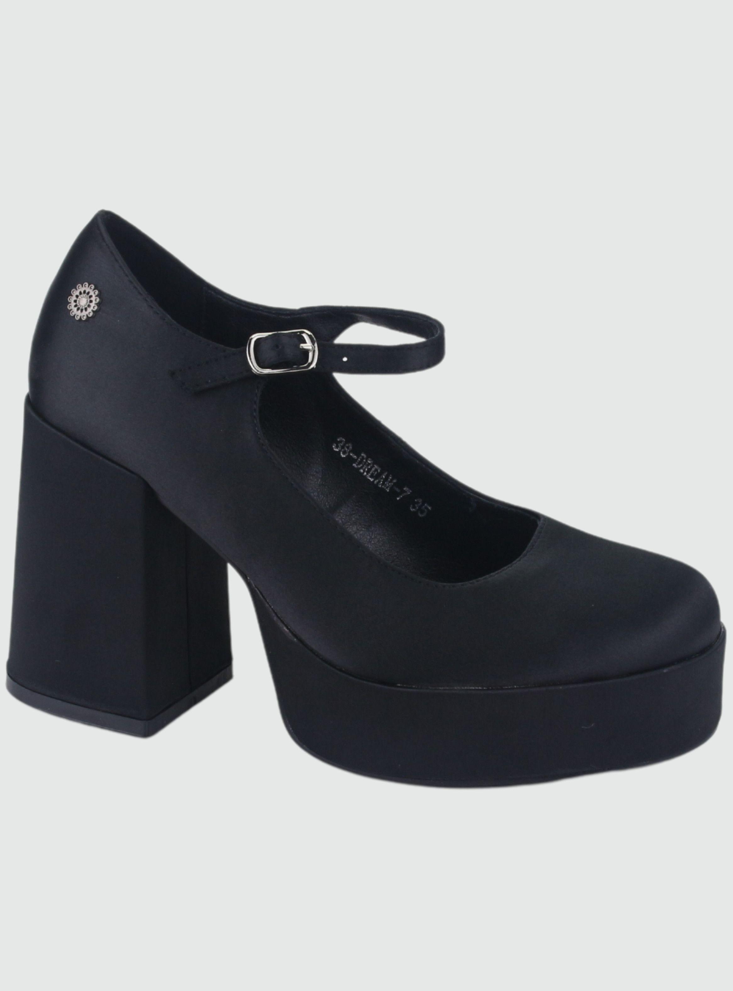 Zapato Chalada Mujer Dream-7 S Negro Casual-0