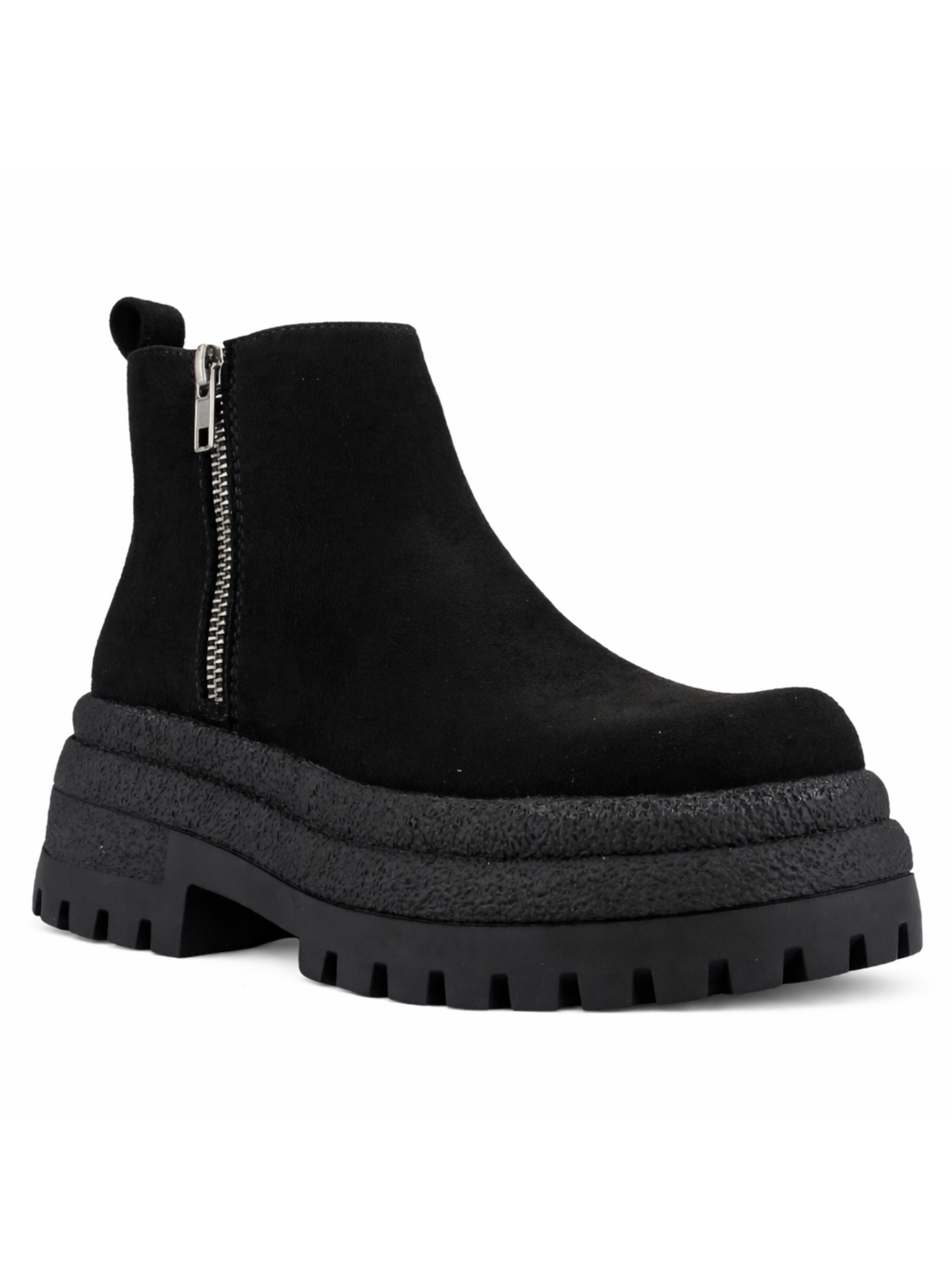 Botin Negro Mujer Casual Chalada Krepin-2