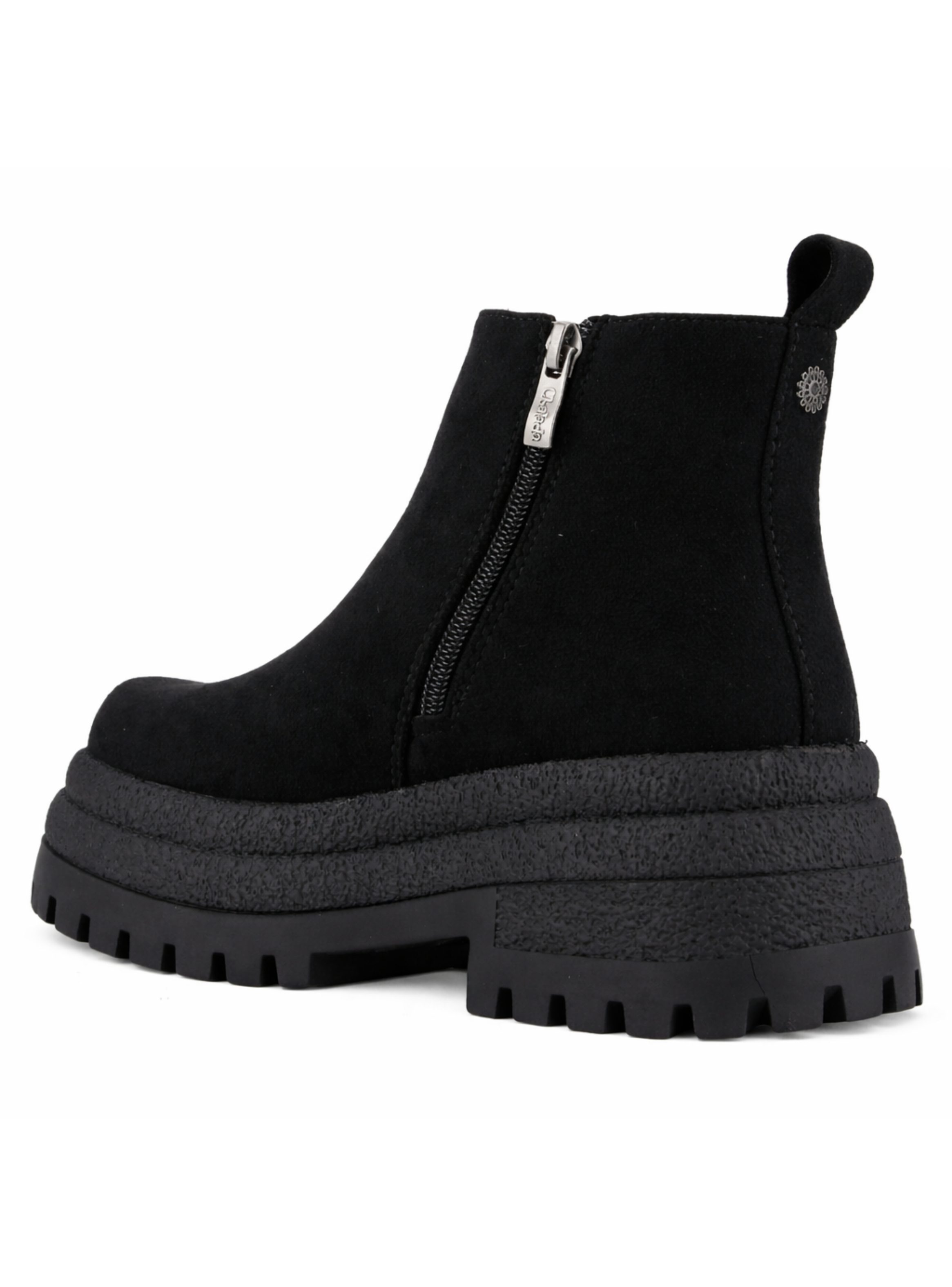 Botin Negro Mujer Casual Chalada Krepin-3